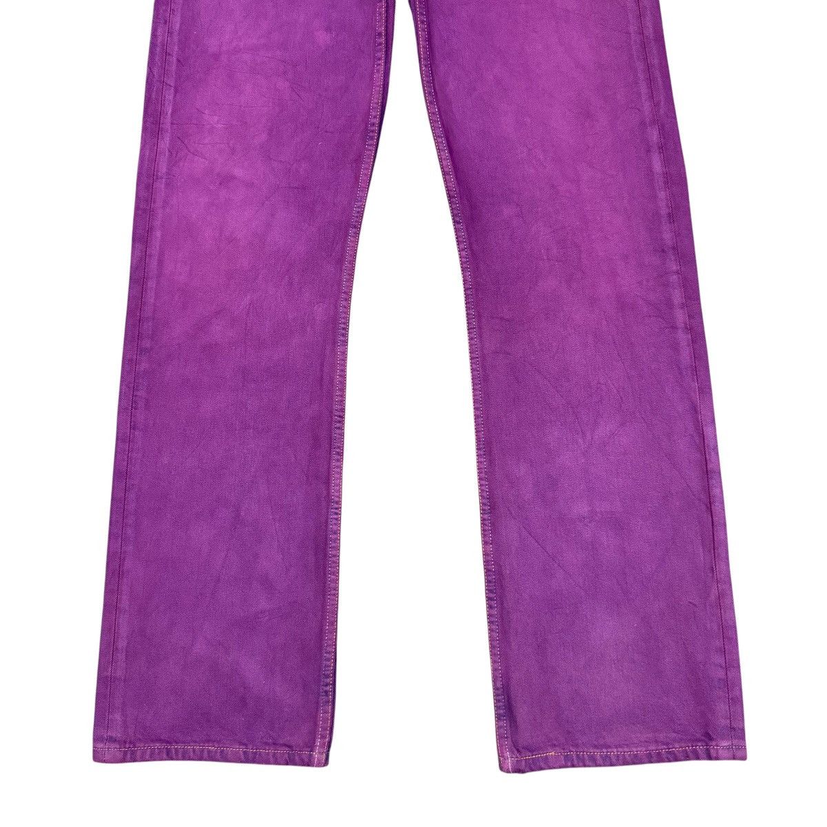 Levi's Vintage Levis 501 Dusty Purple Dyed Jeans Size US 33 - 6 Thumbnail