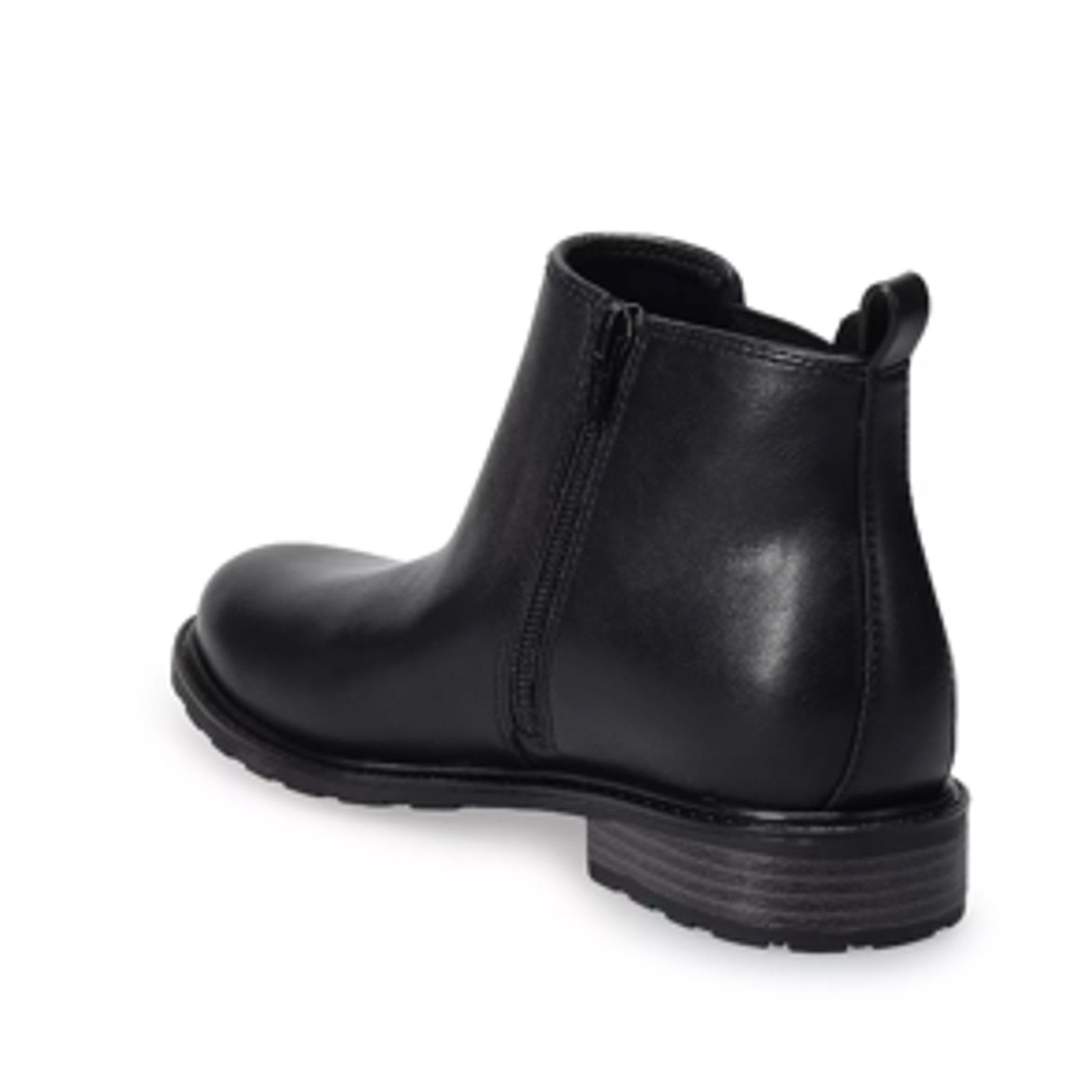 The Unbranded Brand Sonoma Women's Boots elastic sides, slip on, Black, SIZE 8 Size US 8 / IT 38 - 2 Thumbnail