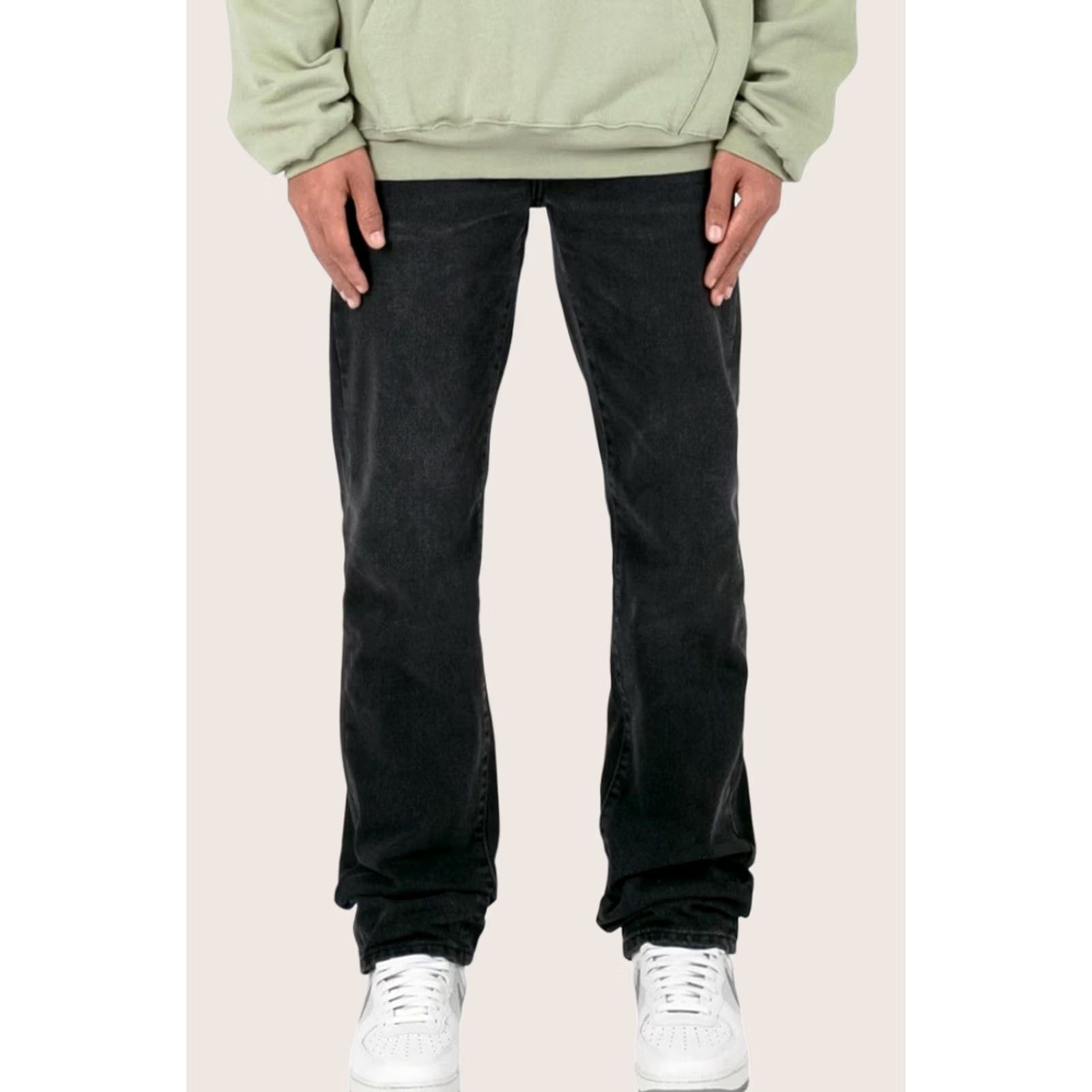 MNML mnml Jeans - Vintage Black - 29x34 - Regular Straight Every Day Denim 5-Pocket Mens Jeans? Size US 29 - 1 Thumbnail