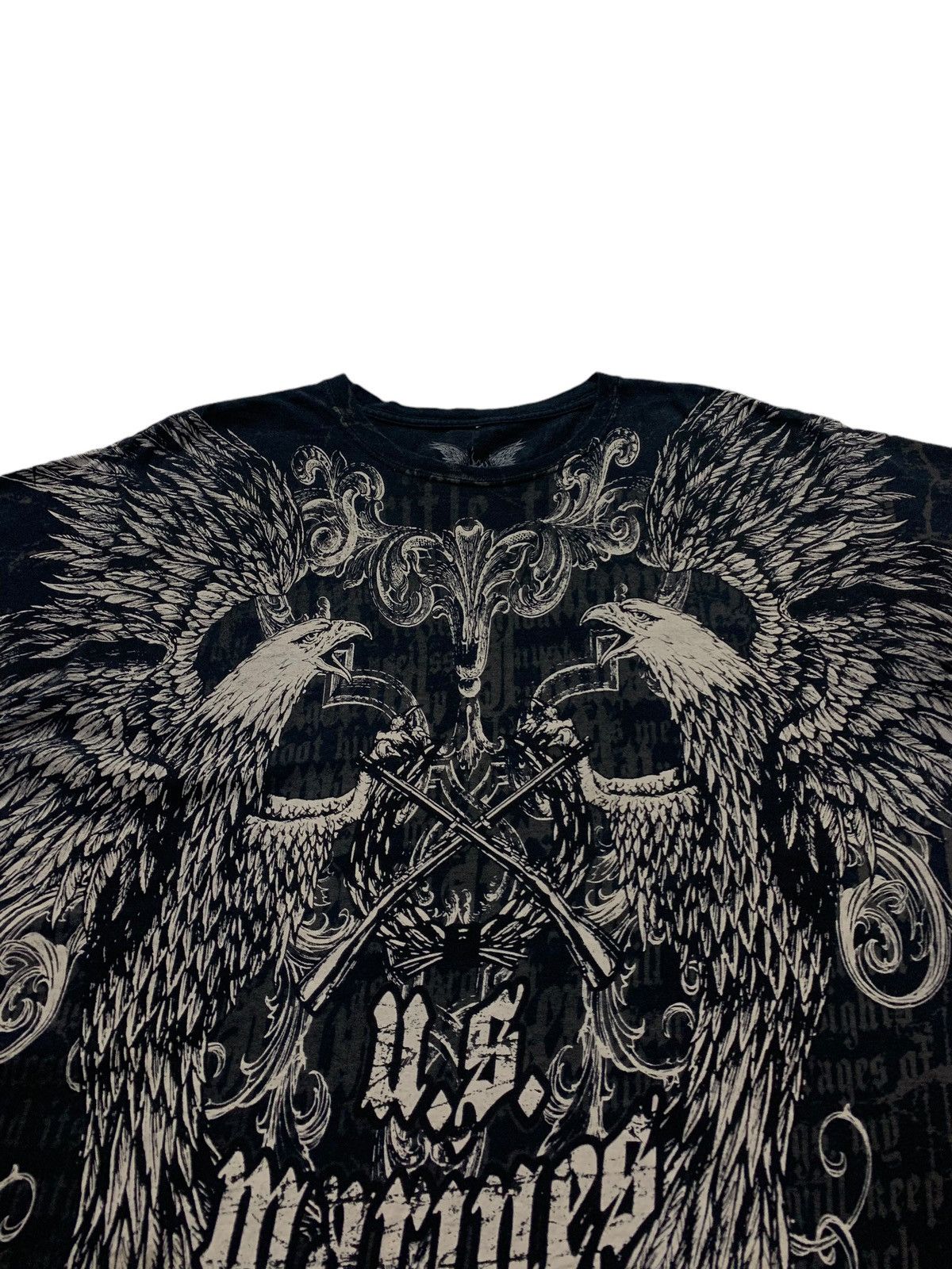 Affliction × Hysteric Glamour × If Six Was Nine Apprime Crazy Goth Poems Affliction style Y2k Tshirt Size US L / EU 52-54 / 3 - 5 Thumbnail