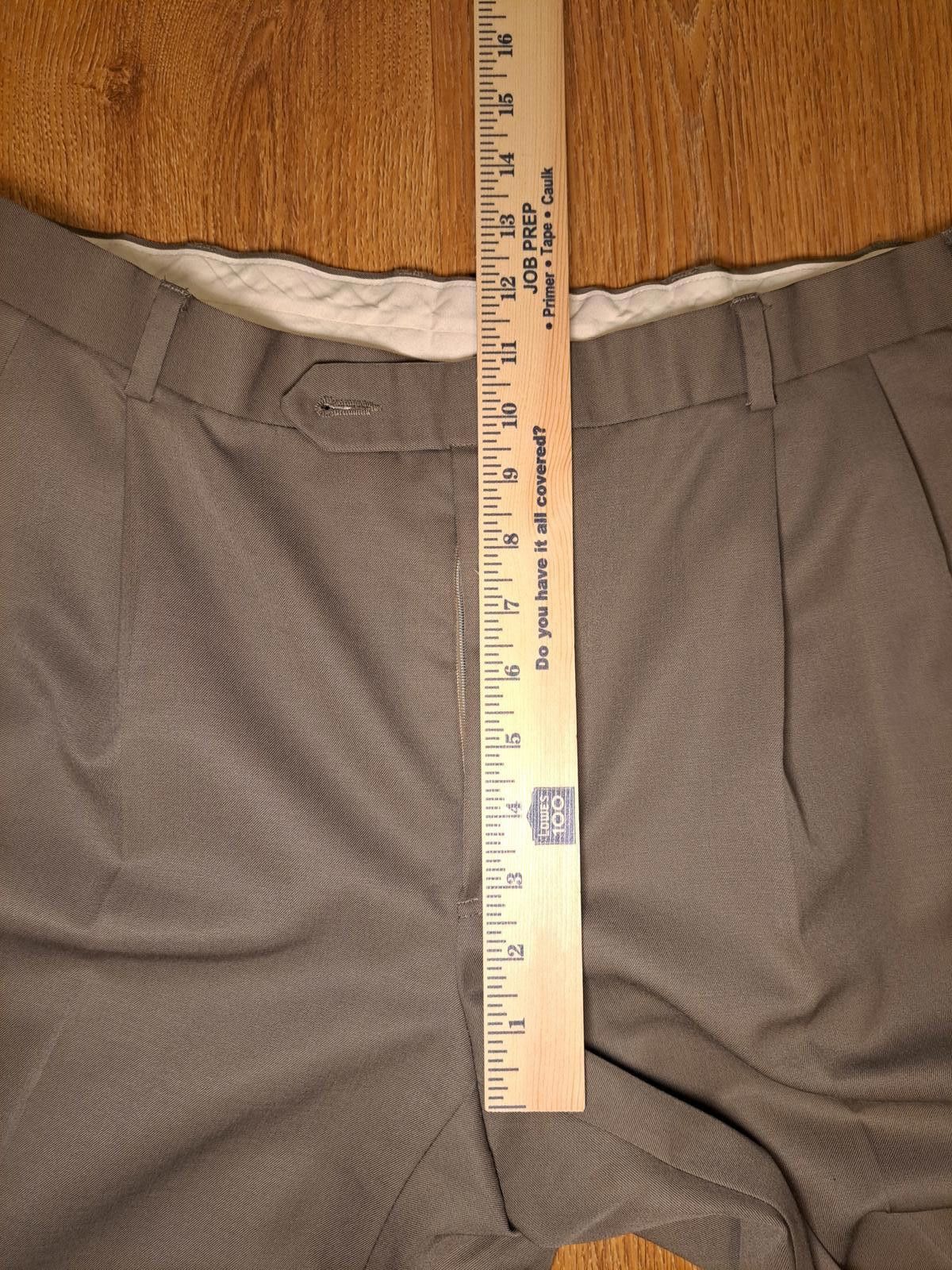 Brooks Brothers Brooks Brothers Suit Dress Pants 37x32 Olive Green Wool Size 44R - 9 Thumbnail