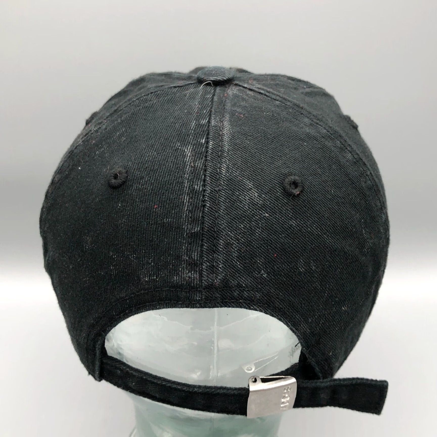 Adidas ADIDAS Baseball Hat Cap Adjustable Twill Black Logo Dad Strap Back - Men’s Adult One Size, Black, Lightweight, Breathable, Casual Sport Baseball Cap Size ONE SIZE - 2 Thumbnail