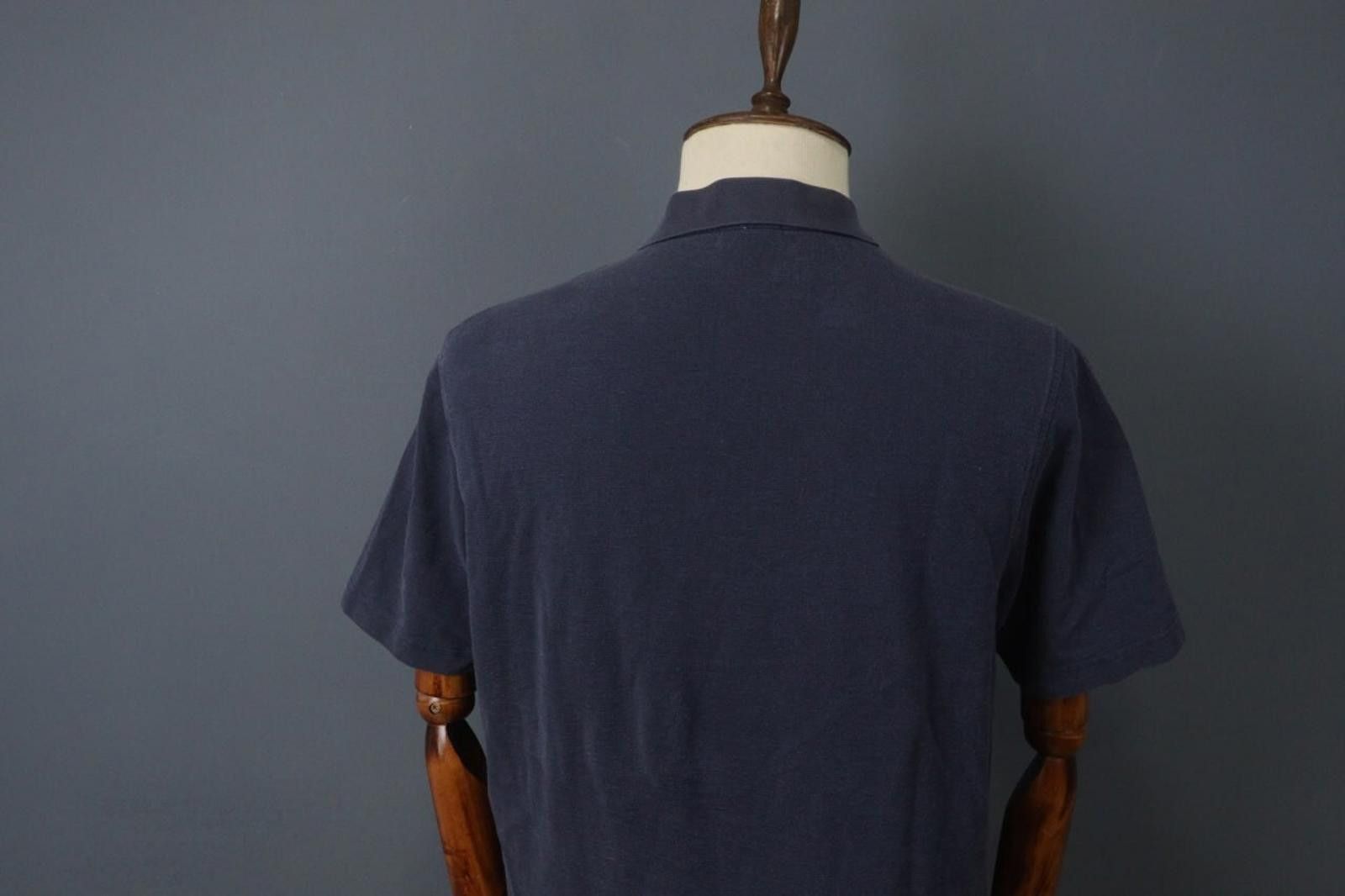 Lacoste Lacoste Navy 100% Cotton Button Front Polo Shirt Size 6 Size US M / EU 48-50 / 2 - 9 Thumbnail