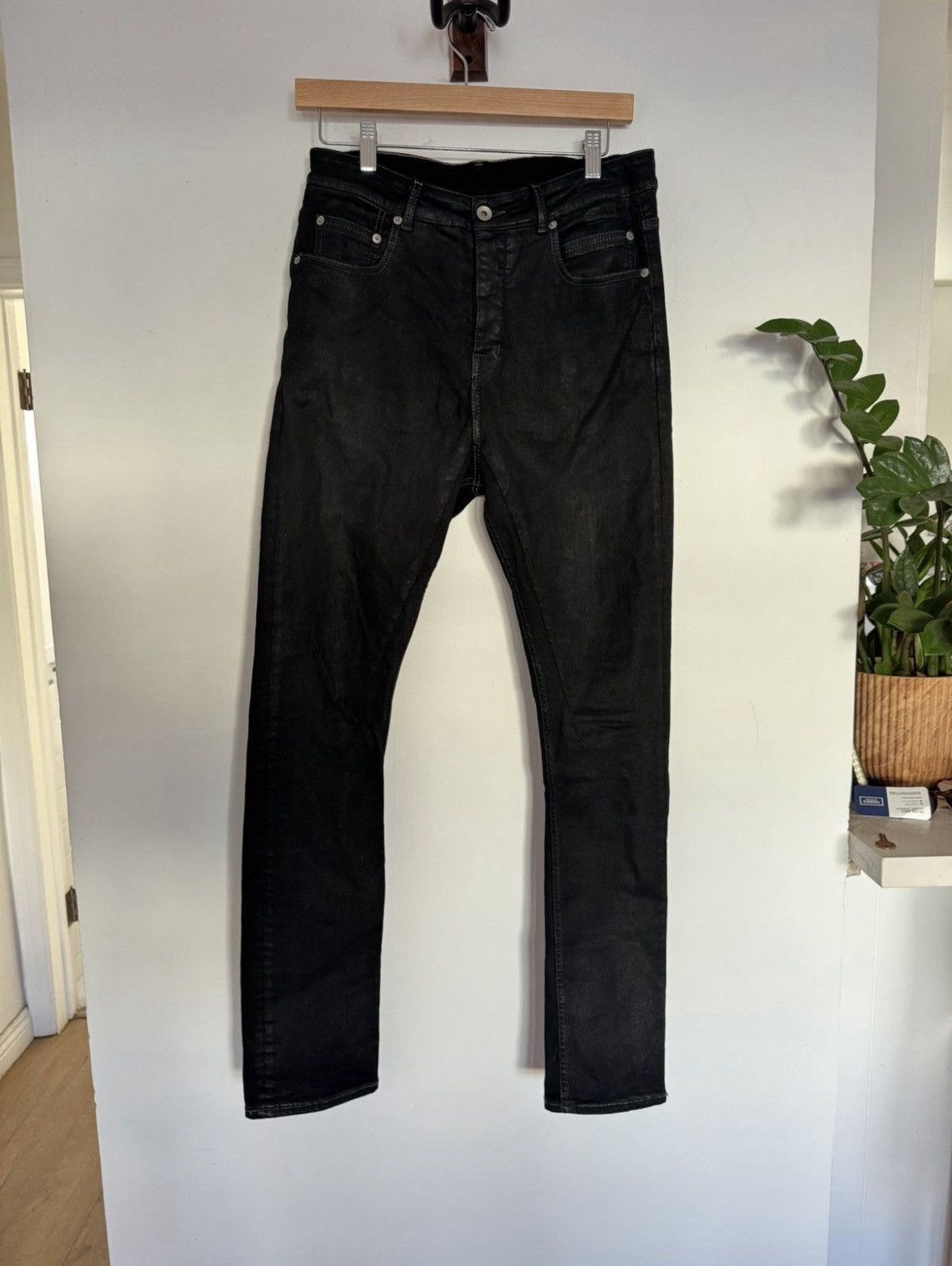Rick Owens Rick owens waxed detroits Size US 30 / EU 46 - 1 Thumbnail