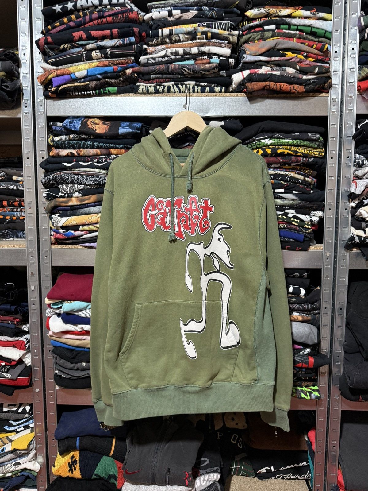 Carpet Company Stompman Oversize Japanese Hoodie Y2K Hype
