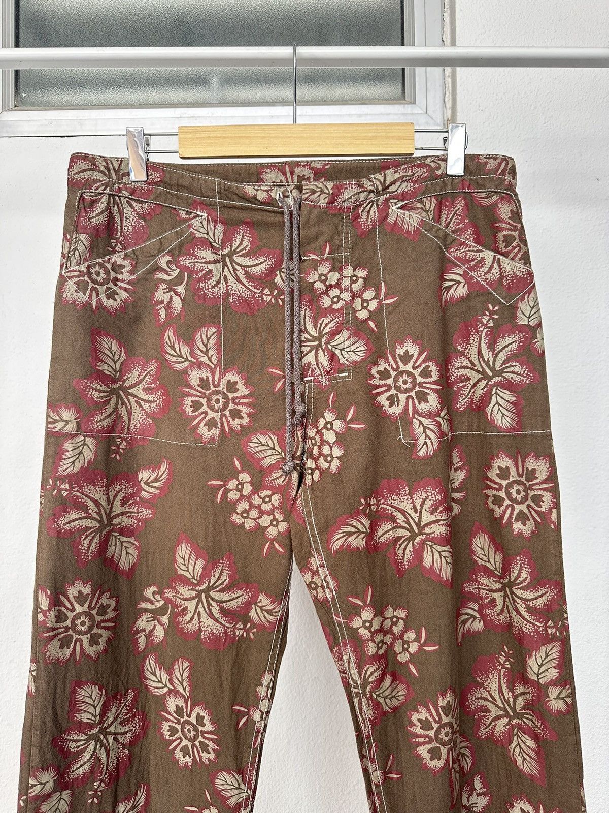 Beams Plus 00's Chopsuey by Beams + floral pants Size US 34 / EU 50 - 9 Thumbnail