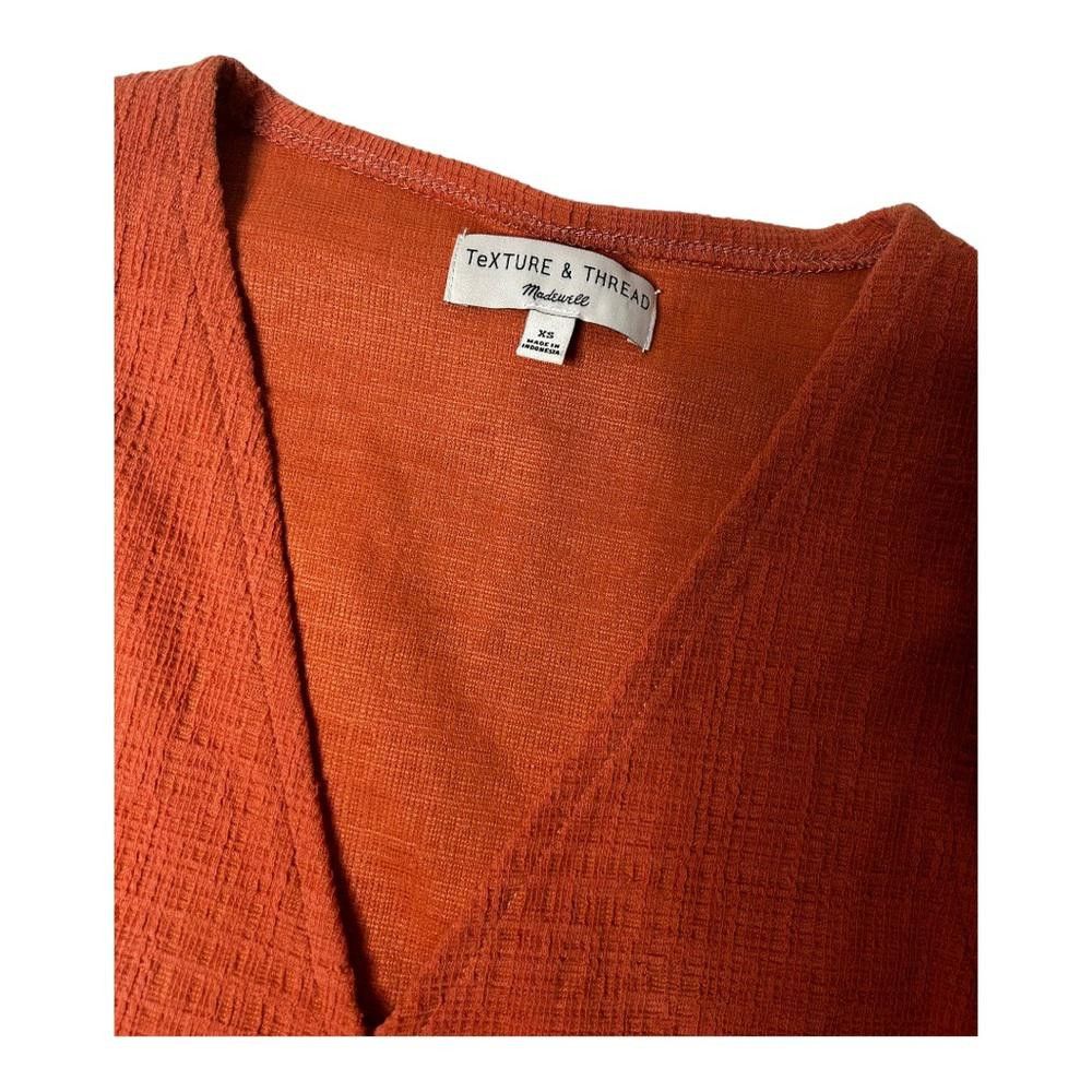 Madewell Madewell l Wrap Tie Sleeveless Tank Top Sweet Dahlia XS Size XS / US 0-2 / IT 36-38 - 6 Thumbnail