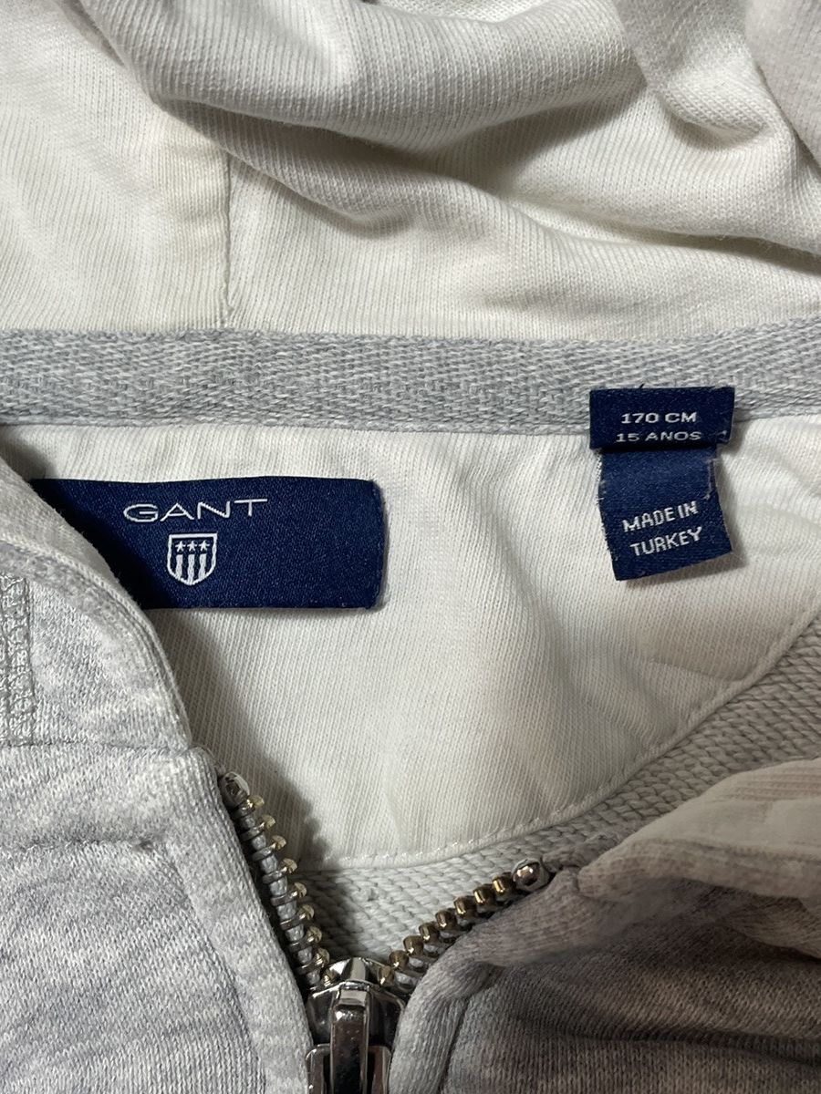 Gant 🔥RARE🔥Gant Vintage Y2K Hoodie Zip Spellout Size XS / US 0-2 / IT 36-38 - 5 Thumbnail