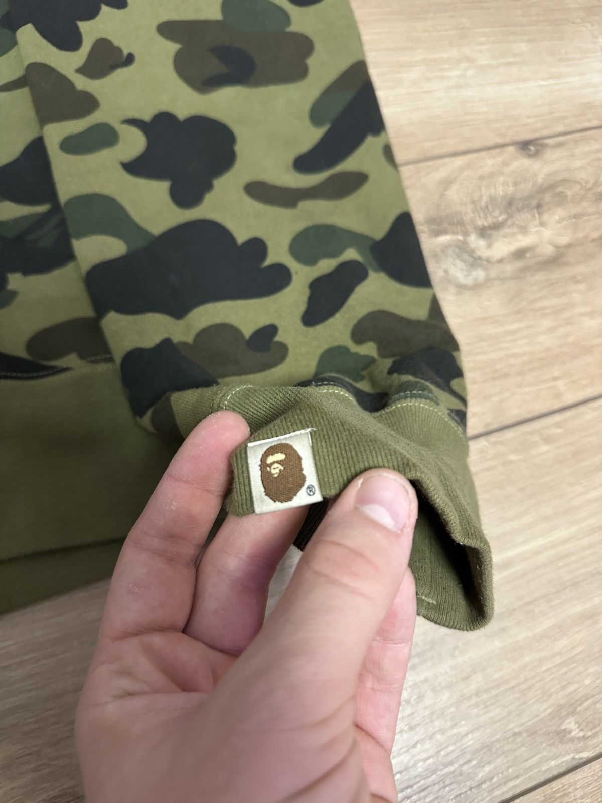 Bape 1st Camo Shark Full Zip Hoodie Size US XXL / EU 58 / 5 - 5 Thumbnail