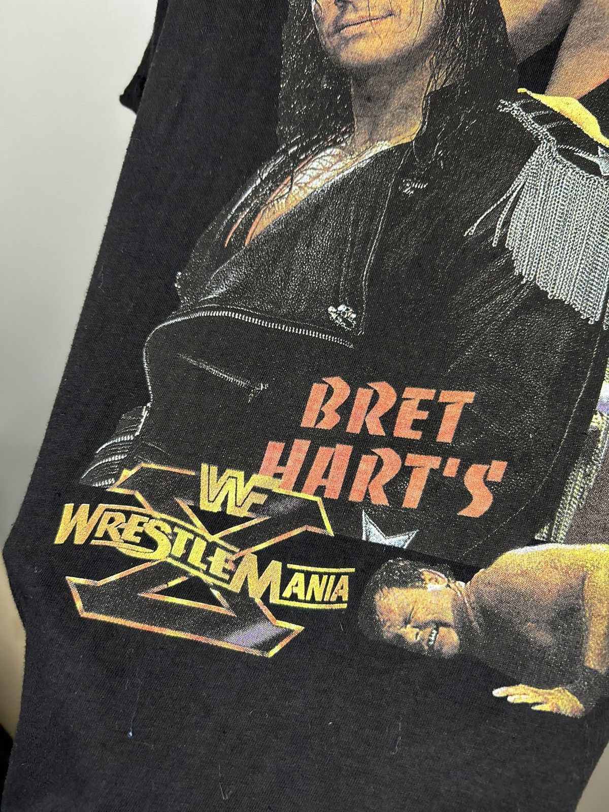 Band Tees × Vintage × WWE Vintage Bred Hart Hitman WWF WWE Tee Size US XL / EU 56 / 4 - 14 Thumbnail