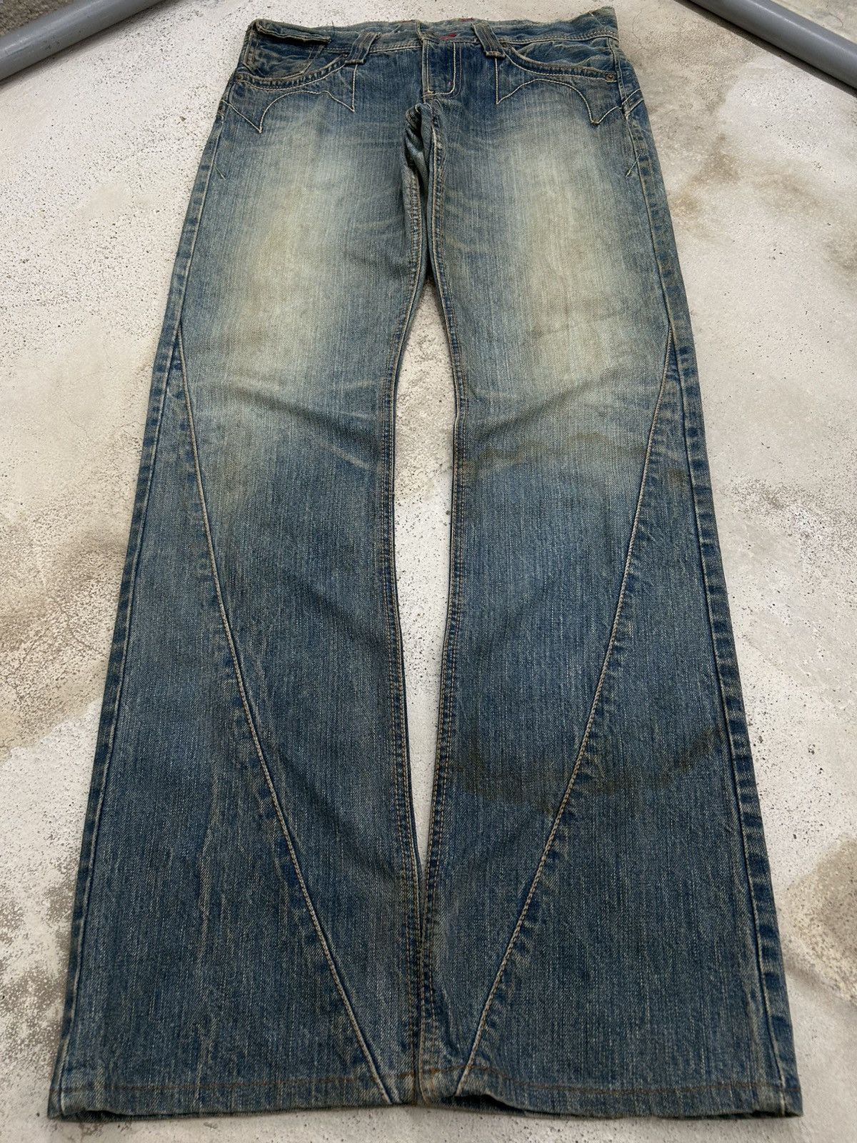 Edwin Vintage Flare Edwin Unisex Mud Wash Low Rise Size US 30 / EU 46 - 1 Thumbnail