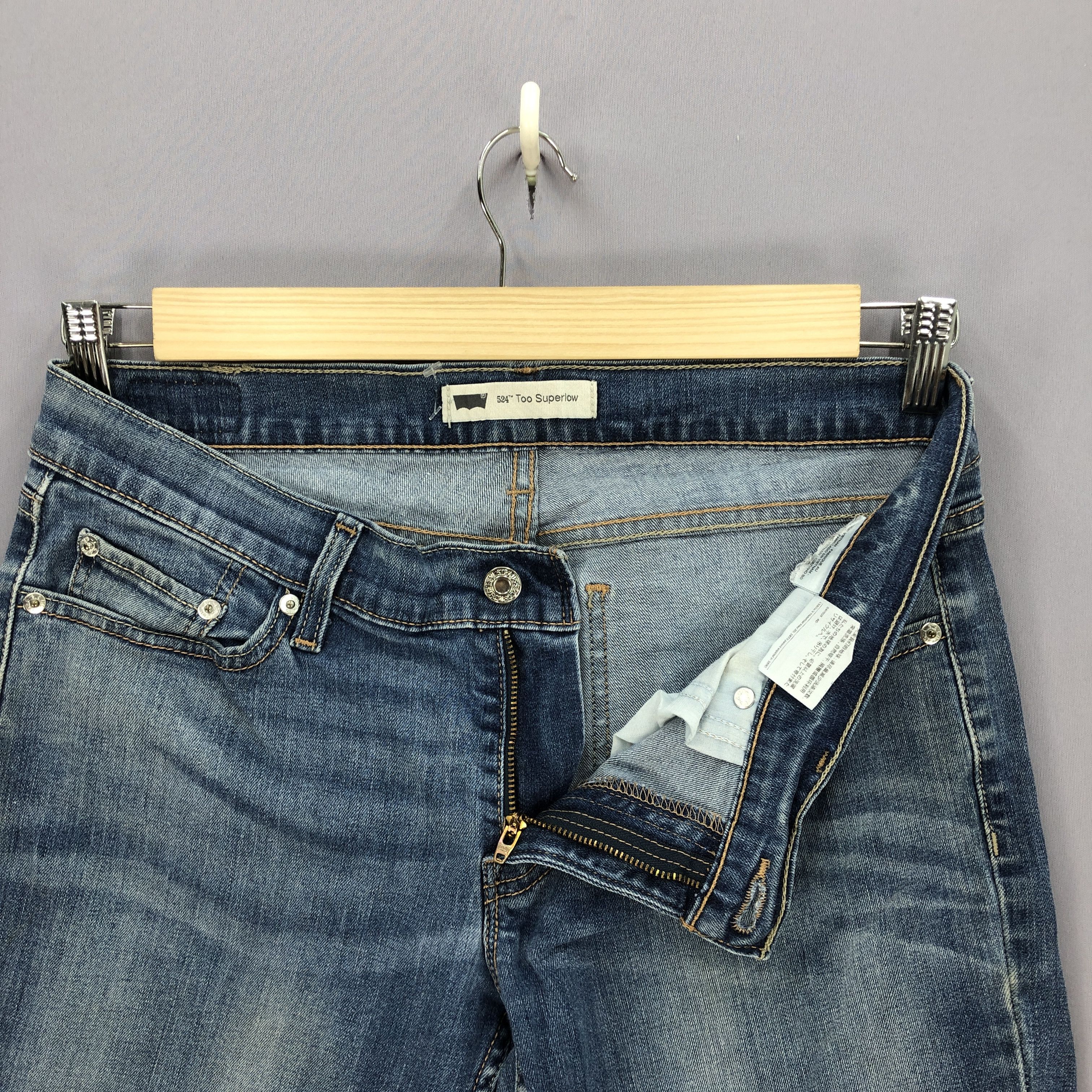 Levi's Vintage Levi's Skinny Jeans Levis Slim Tapered Denim Pants Size US 34 / EU 50 - 5 Thumbnail