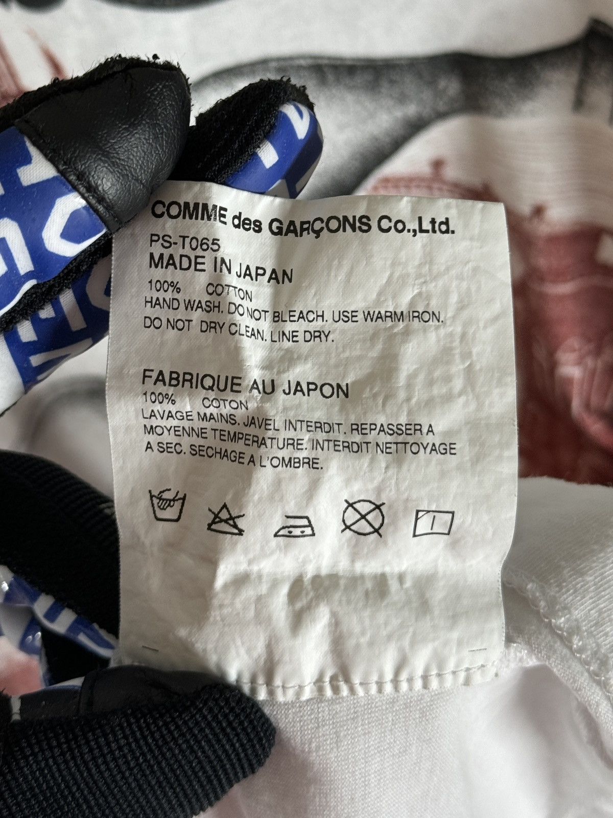Comme des Garcons Homme Plus 2016 Italian Graphic T-shirt Size US M / EU 48-50 / 2 - 7 Thumbnail
