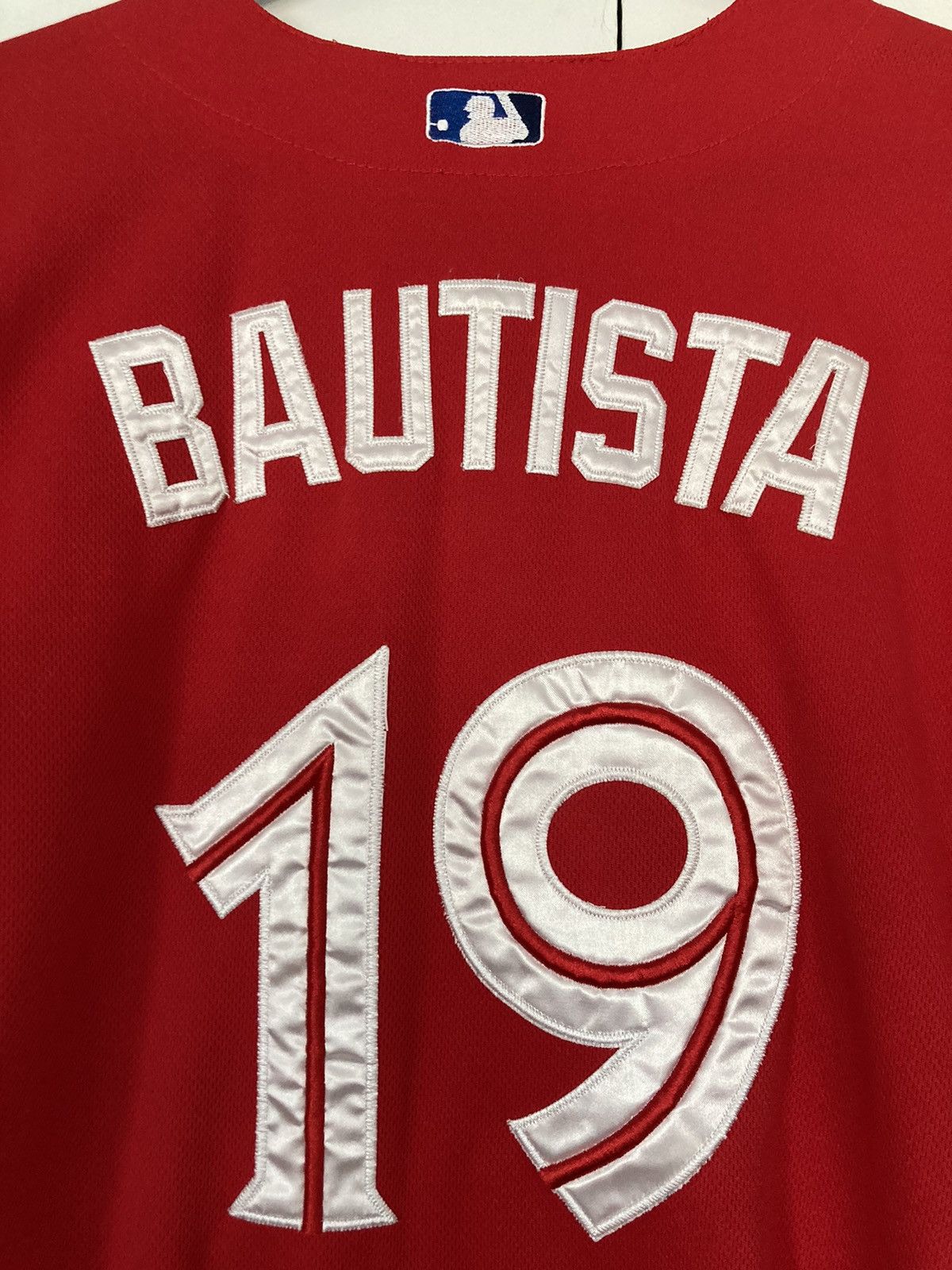 MLB MAJESTIC TORONTO BLUE JAYS BAUTISTA JERSEY CANADA DAY MLB 54 Size US XL / EU 56 / 4 - 7 Thumbnail