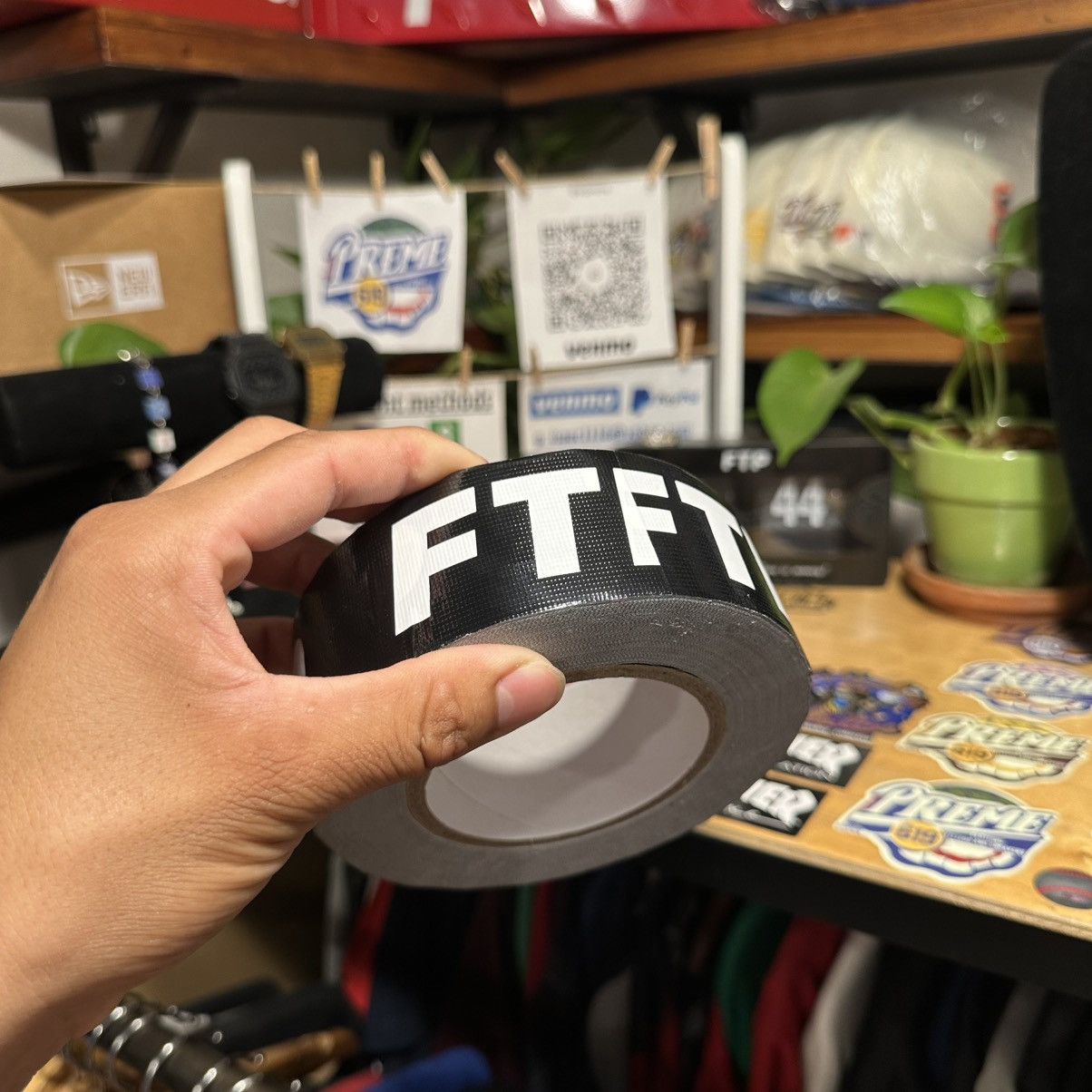 Fuck The Population FTP duck tape DS. Size ONE SIZE - 2 Thumbnail