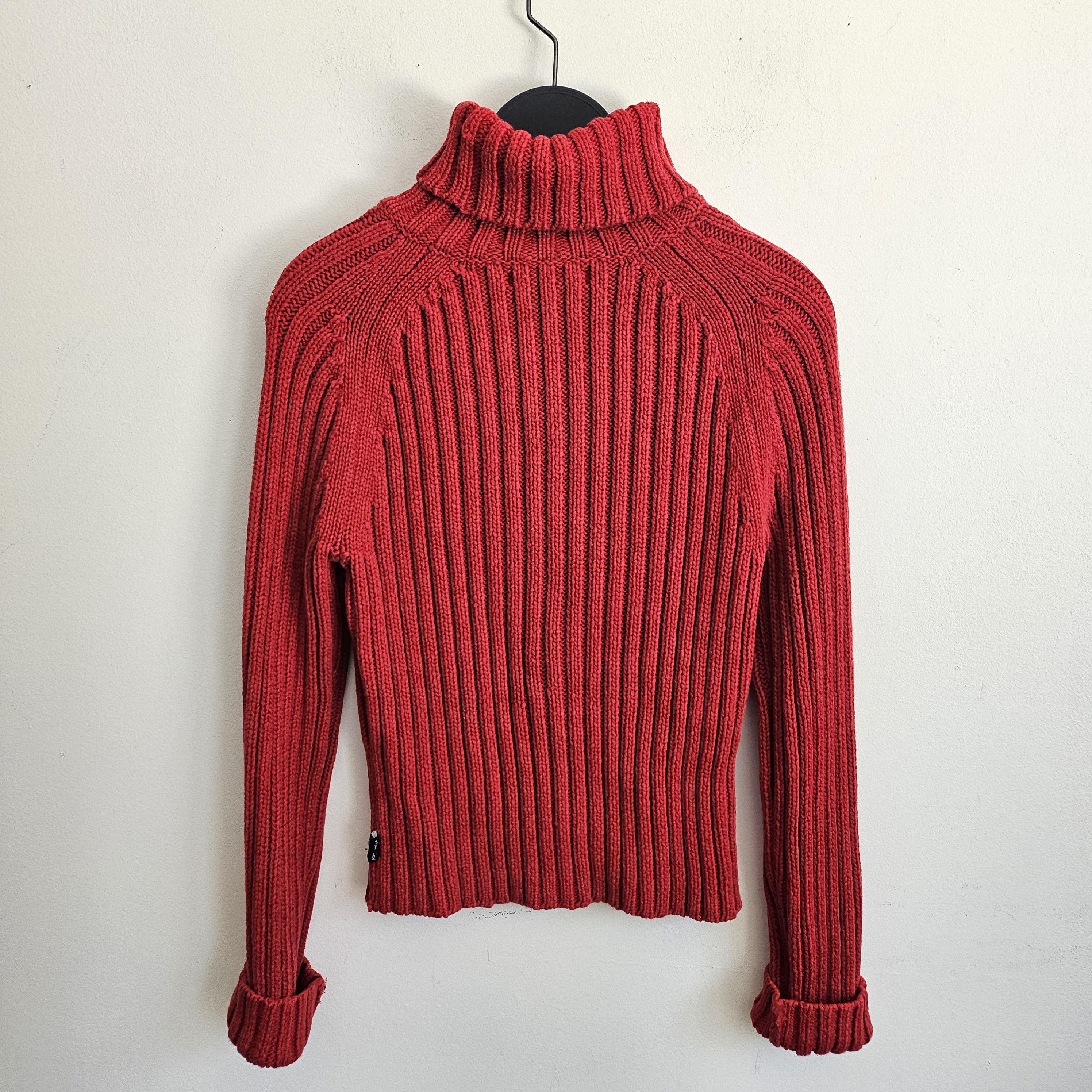 Abercrombie & Fitch × Vintage Abercrombie & Fitch Vintage y2k Chunky Ribbed Sweater Size M / US 6-8 / IT 42-44 - 4 Thumbnail