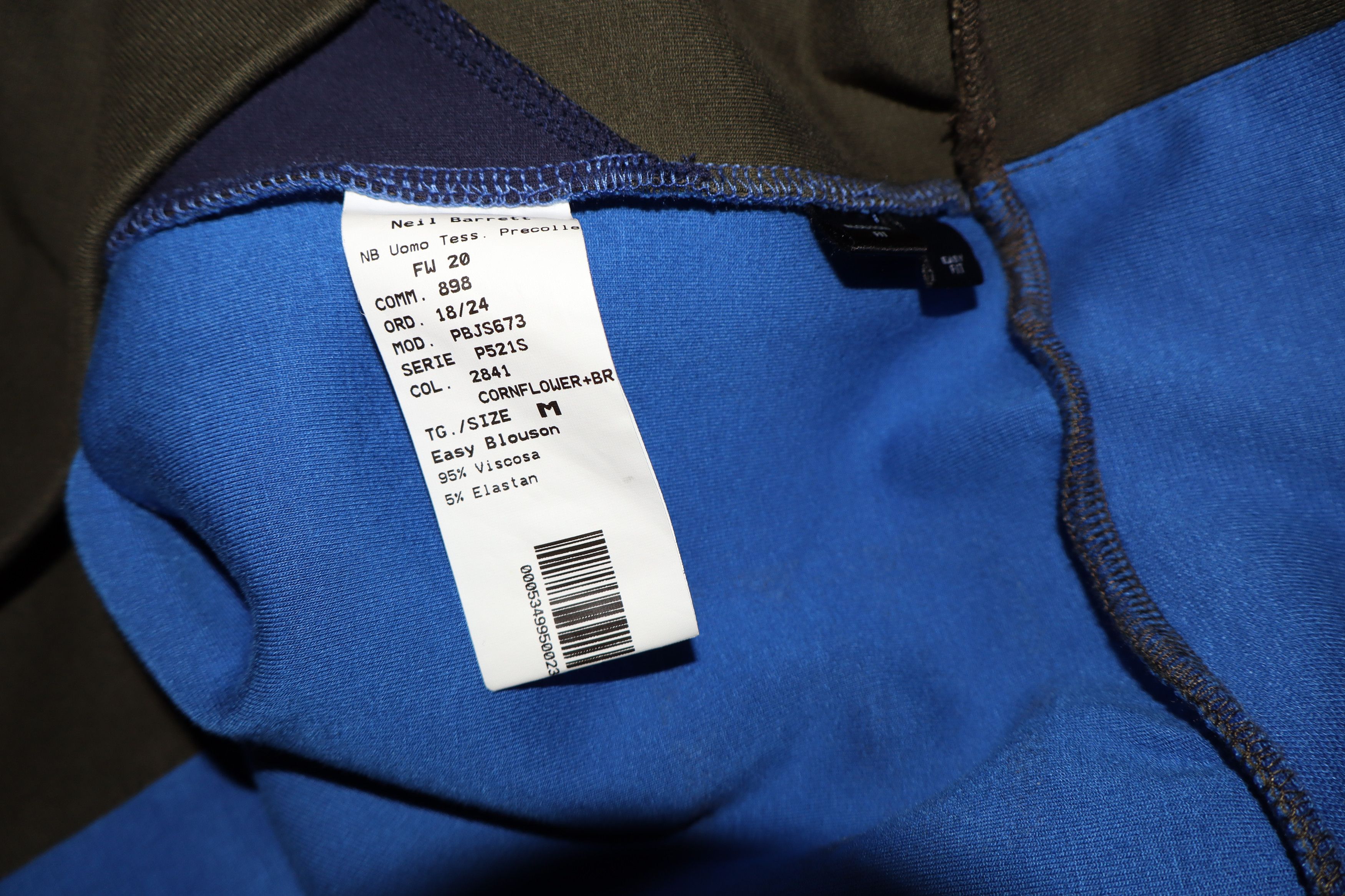 Neil Barrett Modernist neoprene hoodie Size US M / EU 48-50 / 2 - 5 Thumbnail