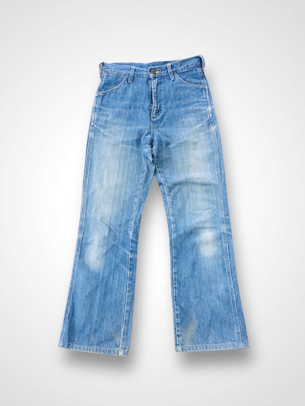 Japanese Brand × Wrangler Wrangler Flare Jeans (15) Size US 28 / EU 44 - 1 Thumbnail