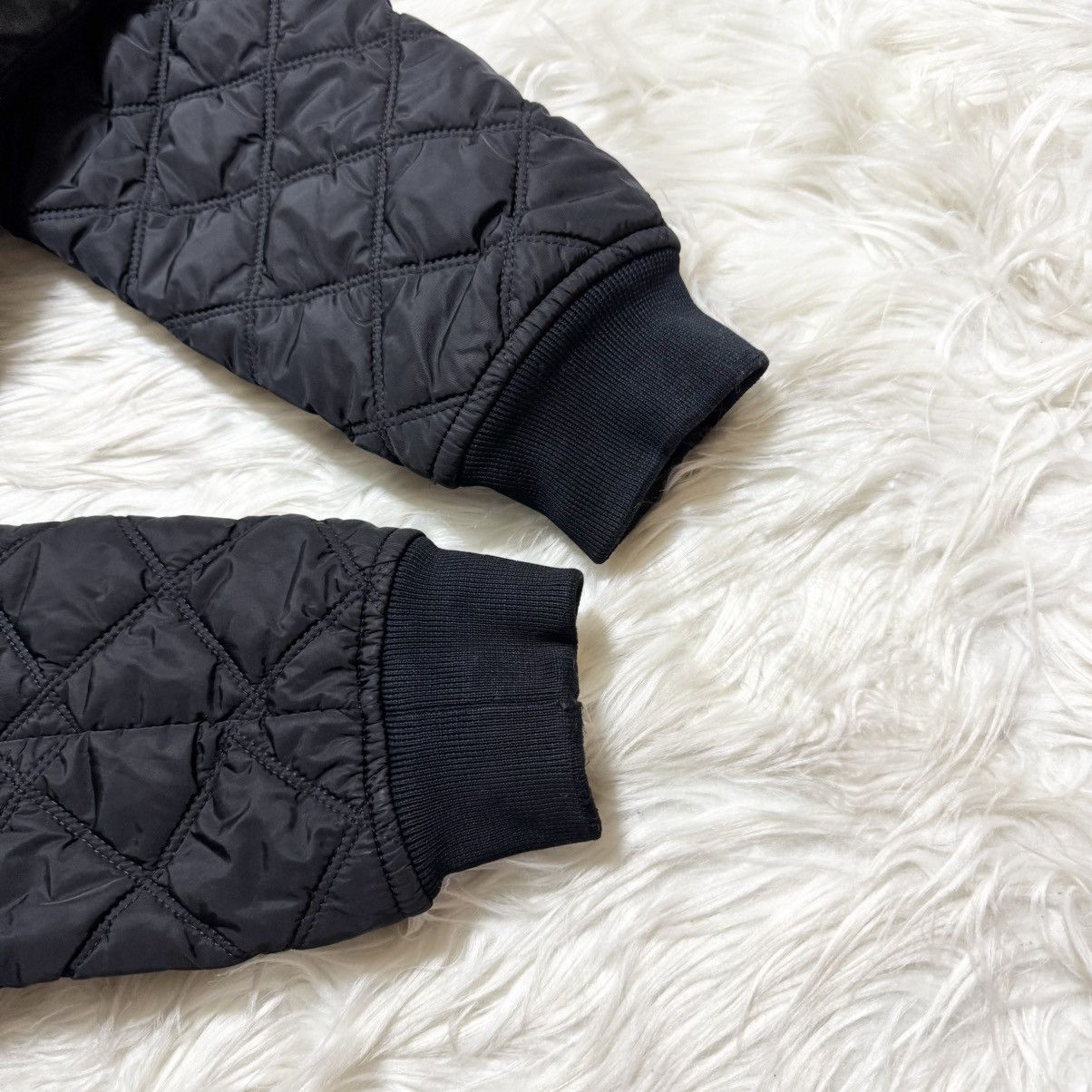 Gucci Gucci Runway Model Suede and Leather Quilted Nylon Jacket Size US M / EU 48-50 / 2 - 15 Thumbnail