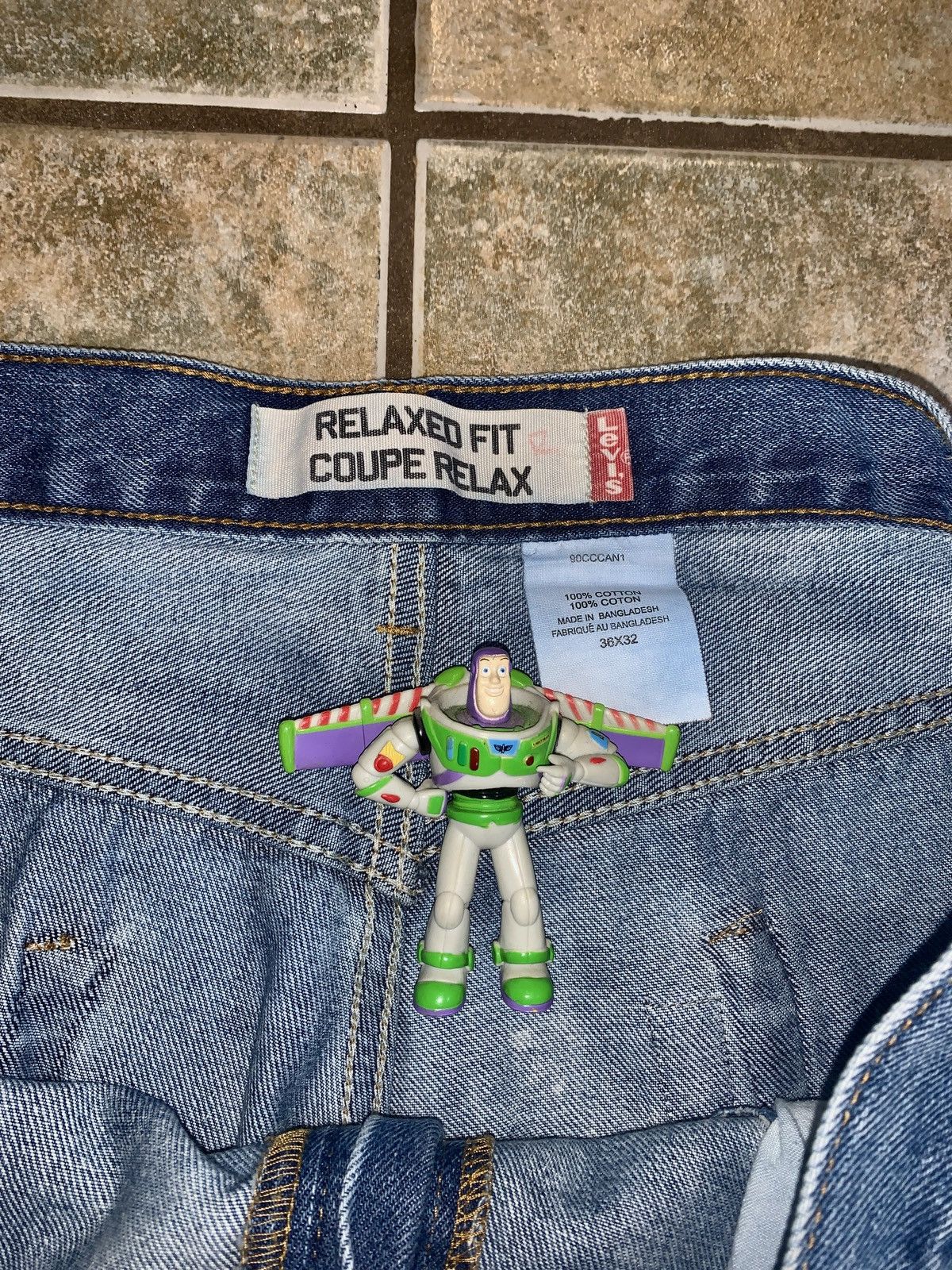 Levi's Vintage Clothing × Vintage Confidential Mafia Reworked Denim Jeans Size US 36 / EU 52 - 4 Thumbnail