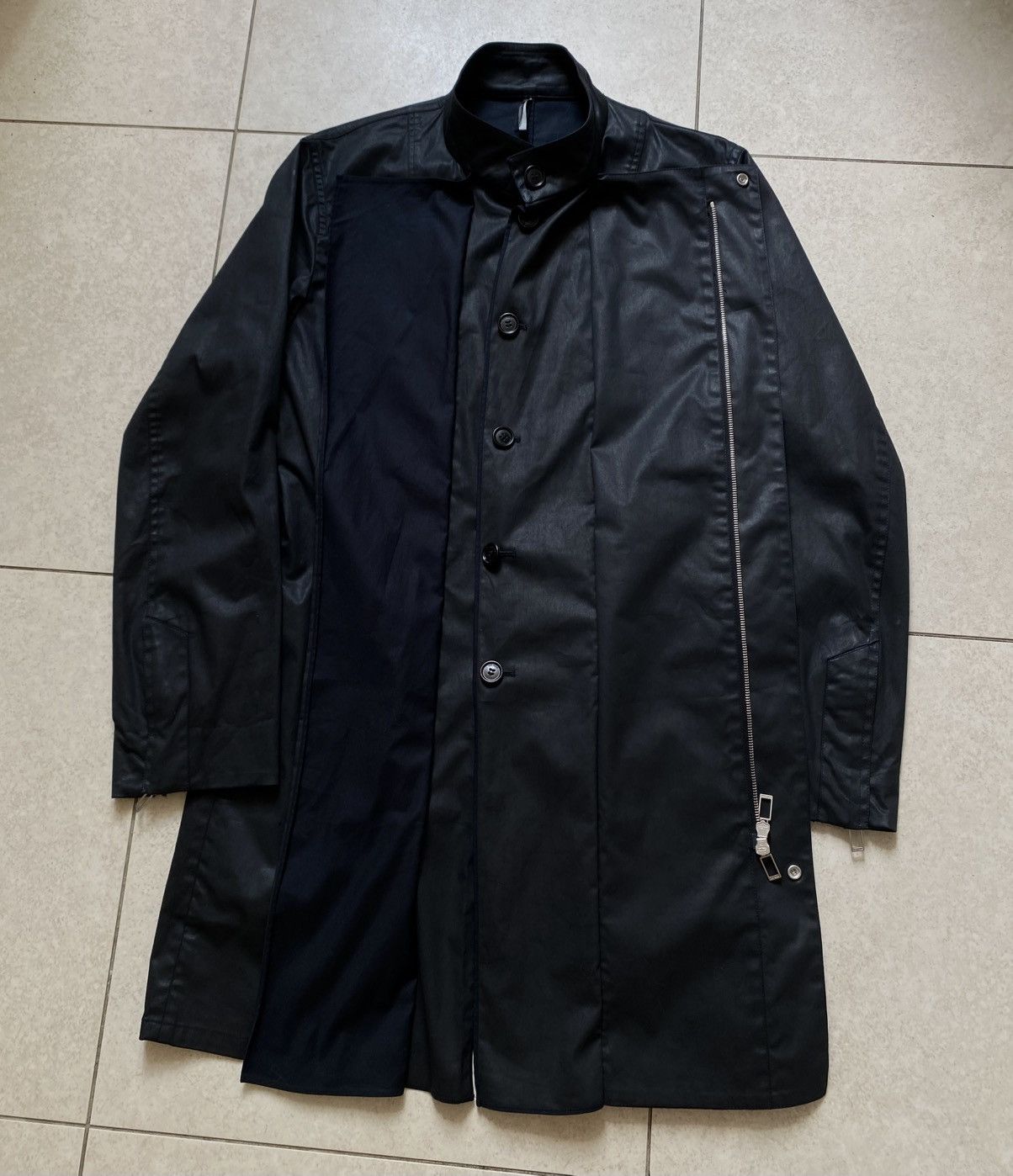 Dior 2011 Dior Homme by Kris Van Assche Waxed Cotton Jacket Coat Size US M / EU 48-50 / 2 - 3 Thumbnail