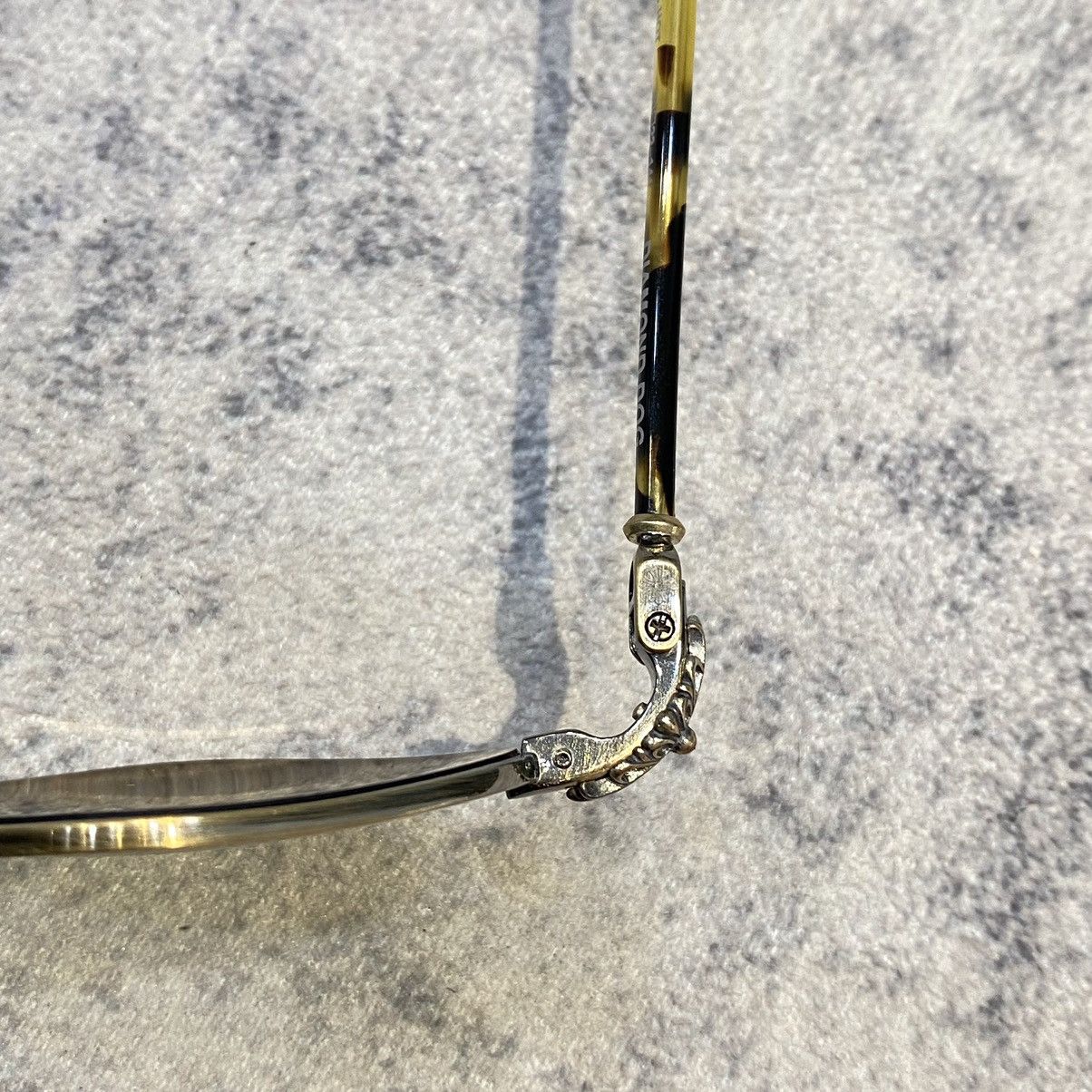 Chrome Hearts CHROME HEARTS DIAMOND DOG Antique Gold/Hollywood Tortoise Size ONE SIZE - 6 Thumbnail