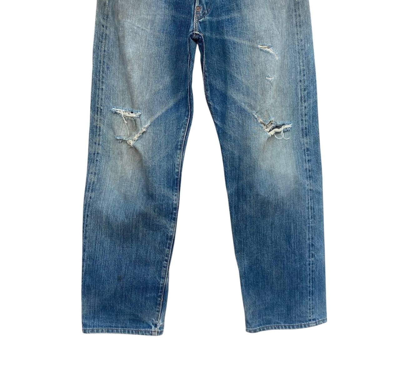 Evisu × Vintage VINTAGE EVISU JAPAN SELVEDGED DAICOCK DISTRESSED BJ07-09 Size US 29 - 16 Thumbnail