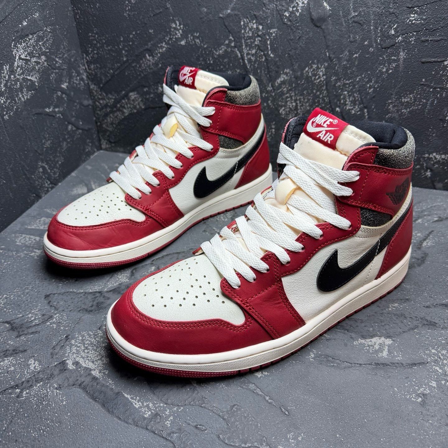 Nike Nike Distressed Red Lowtop Sneakers 43 Men Size US 10 / EU 43 - 1 Thumbnail