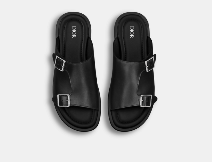 Dior o1w1db10426 3SA163 Alias Sandals in Black Size US 5.5 / EU 38 - 3 Thumbnail