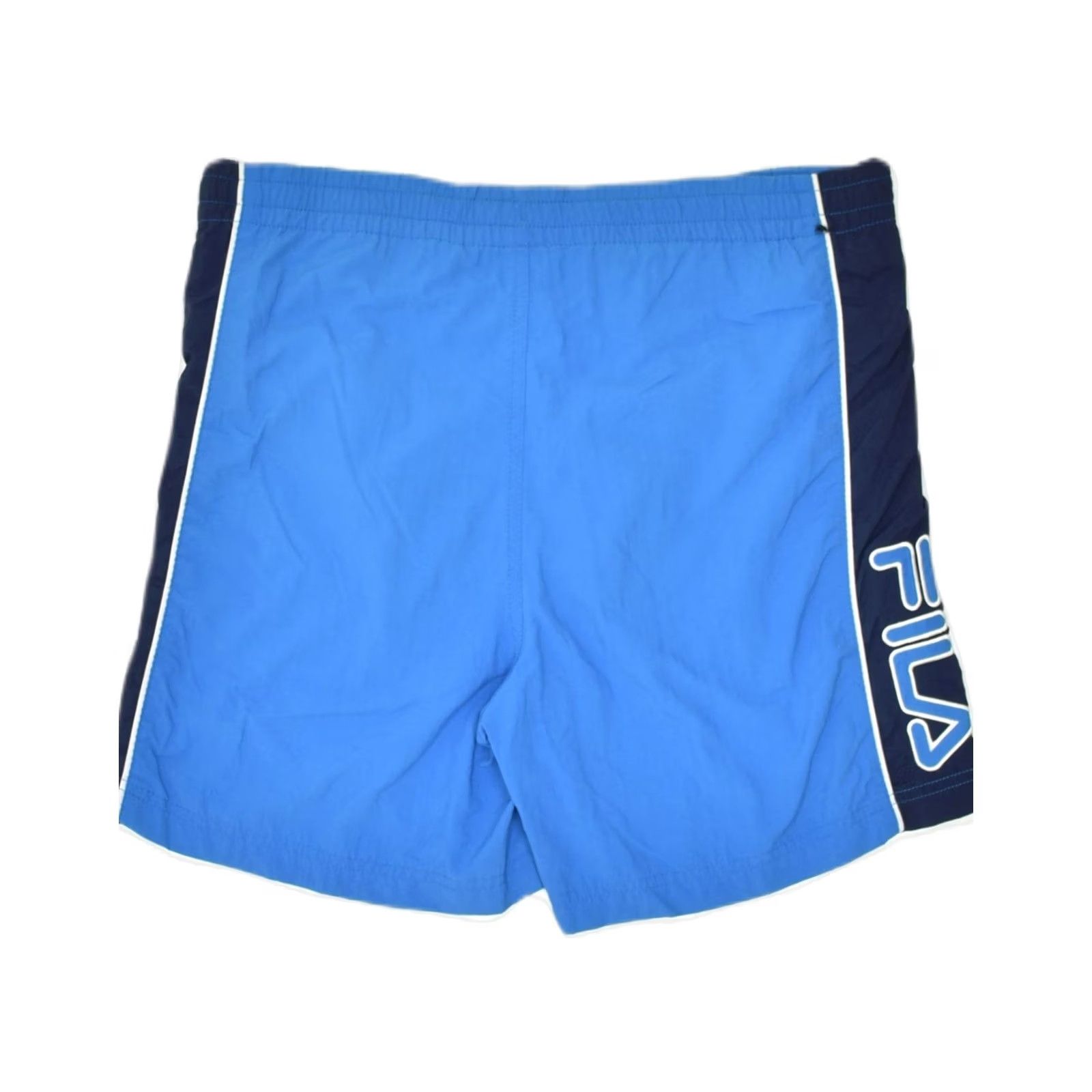 Fila FILA Mens Small Blue Loose Fit Swimming Shorts Size US 29 - 2 Thumbnail