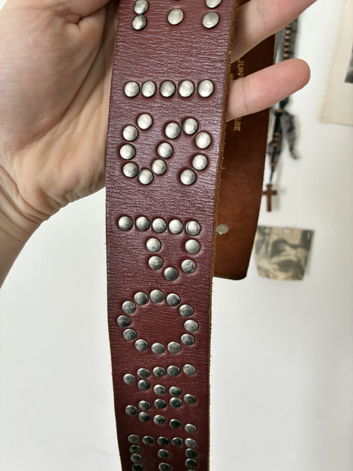 Junya Watanabe Junya Watanabe SS02 "Love is Powerful" Belt Size 28 - 3 Thumbnail