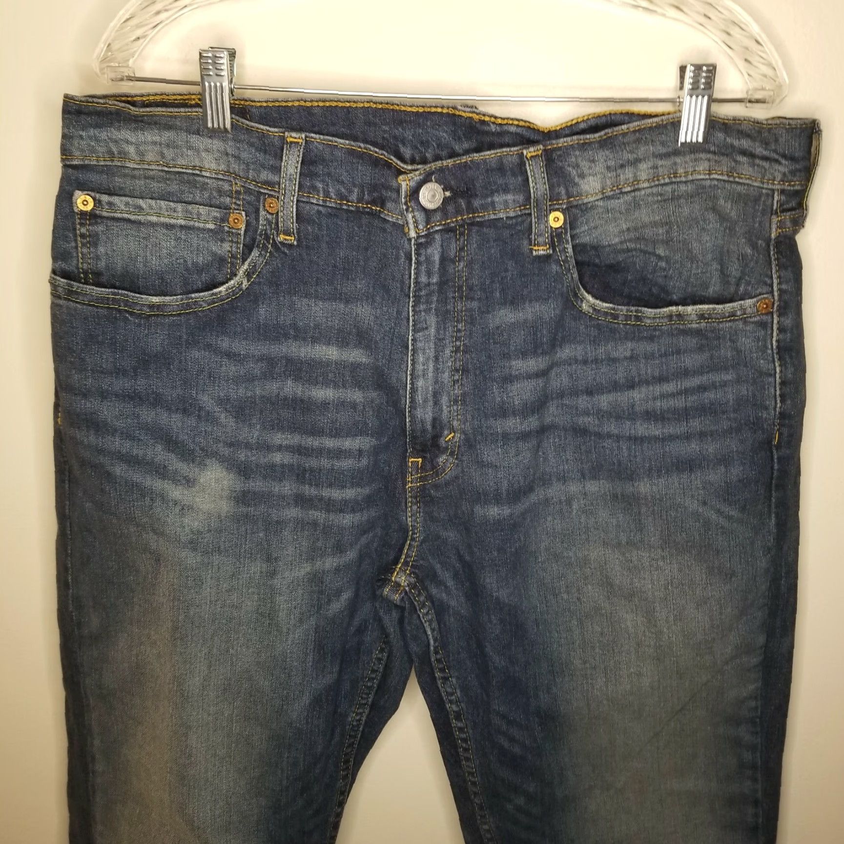 Levi's LEVI'S 559 Jeans Men 36x32 Blue Straight Size US 36 / EU 52 - 2 Thumbnail