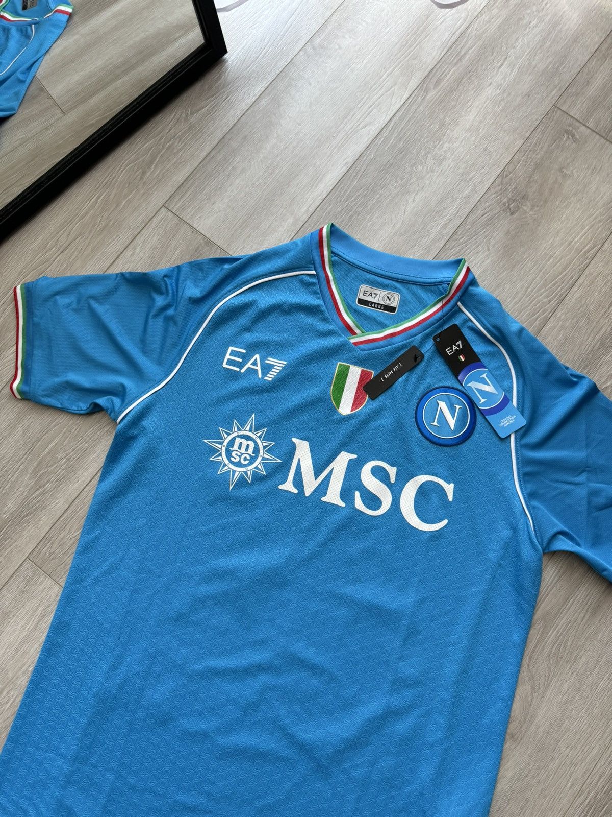 Emporio Armani Emporio Armani Giovanni Di Lorenzo Napoli Jersey (Maradona) Size US L / EU 52-54 / 3 - 2 Thumbnail