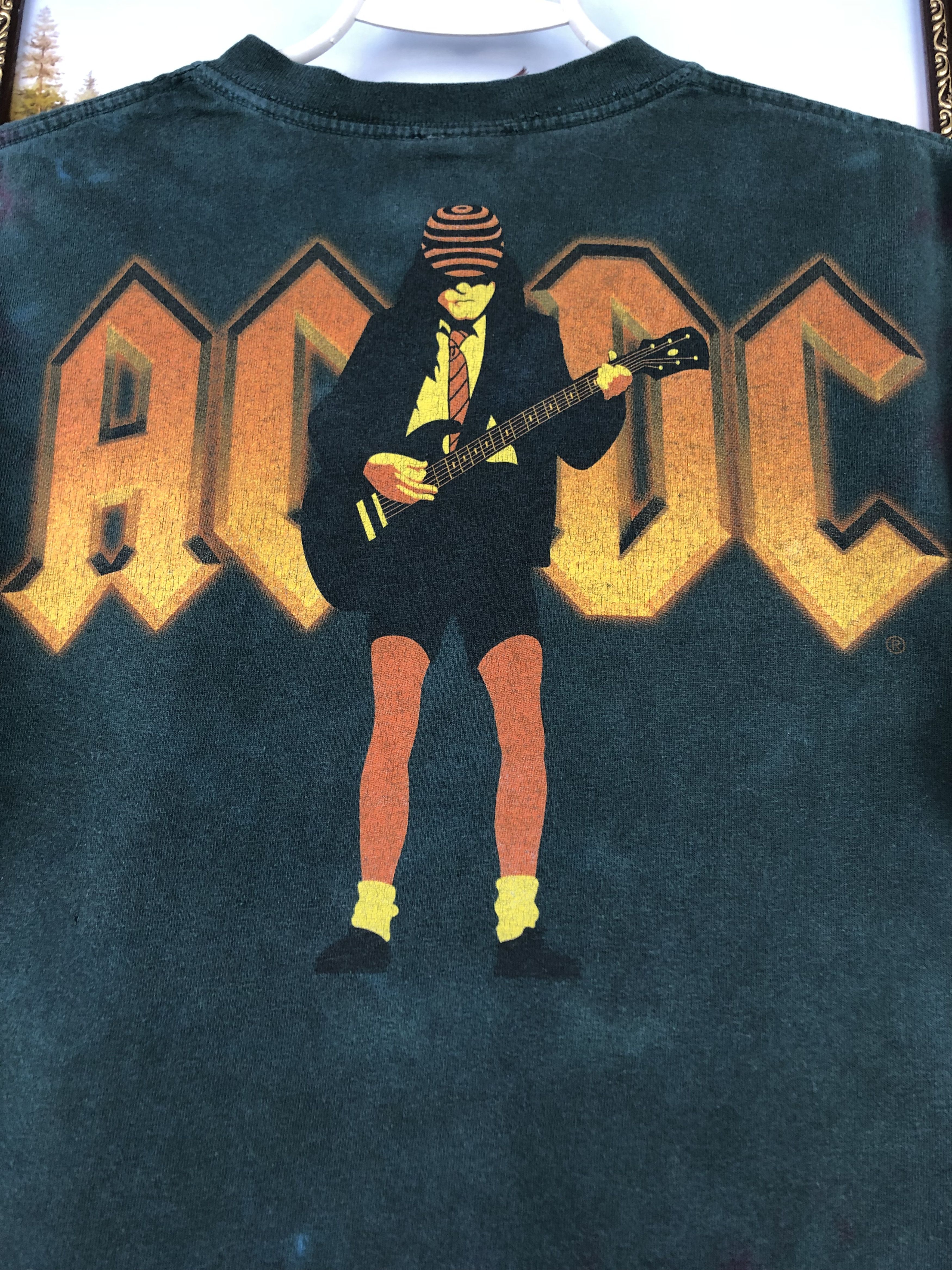 Band Tees Vintage Liquid Blue AC/DC Highway To Hell Tie Dye Shirt Tee Size US S / EU 44-46 / 1 - 11 Thumbnail