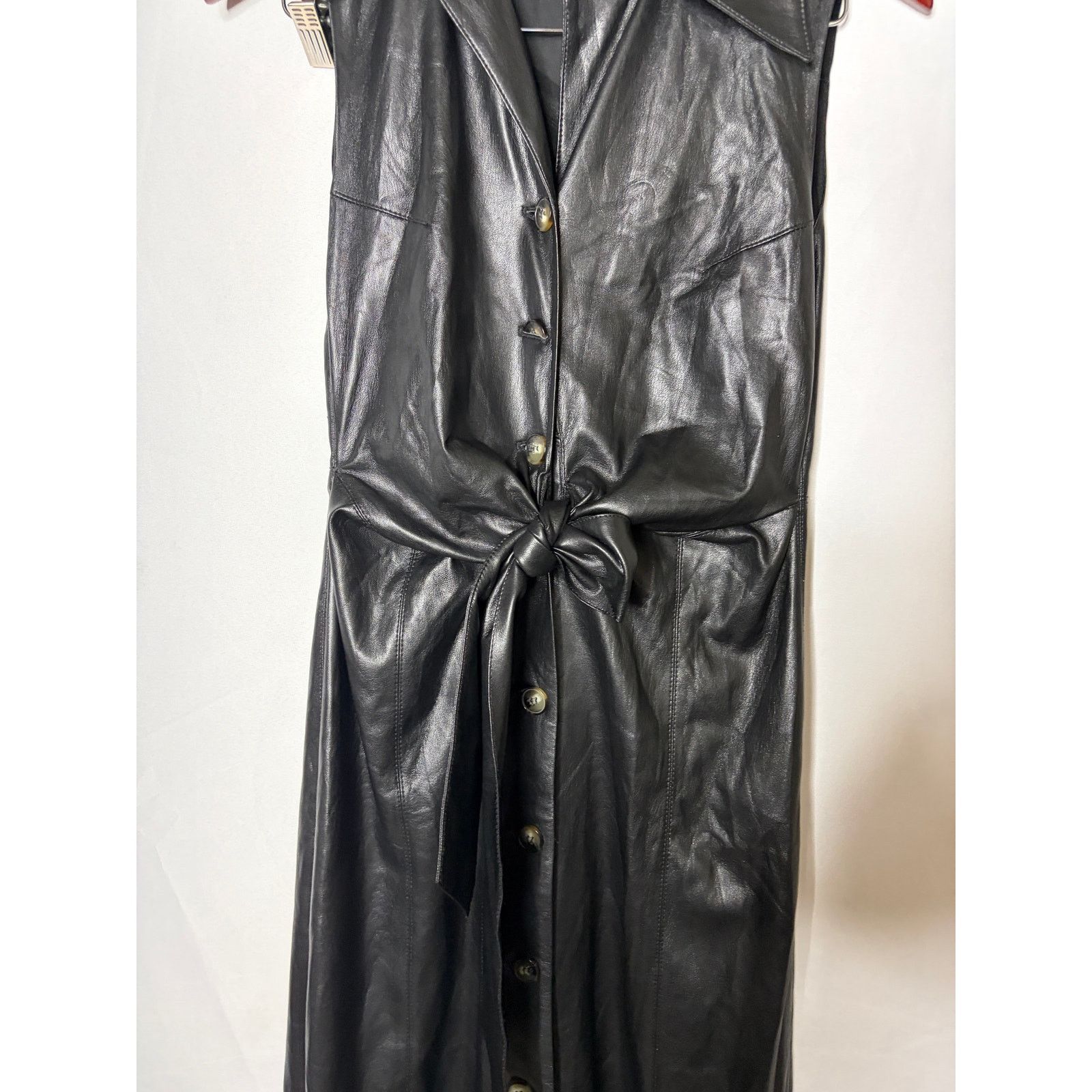 nanushka faux leather dress 12 Season Color Analysis | Indigo Tones