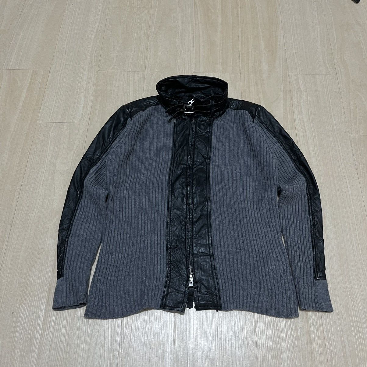 Avirex Rare Avirex Leather Knit Size US M / EU 48-50 / 2 - 1 Thumbnail