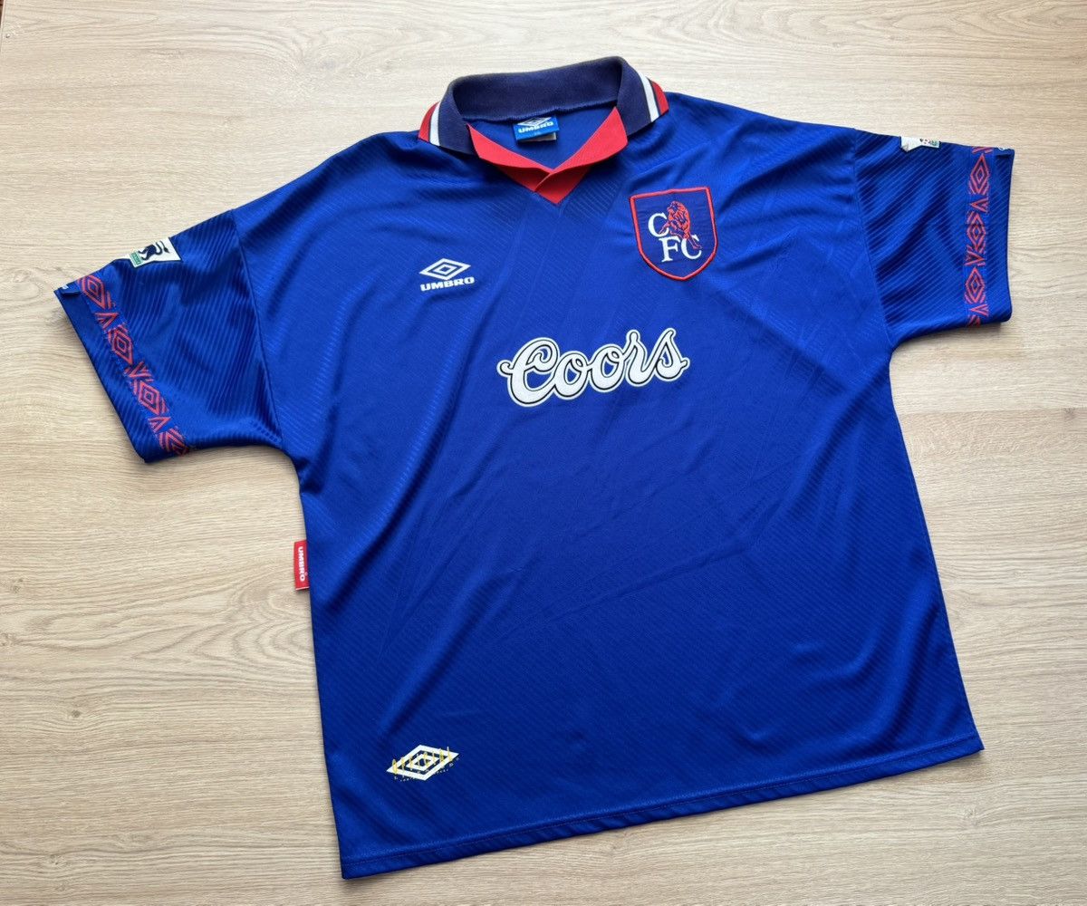 CHELSEA FC チェルシー UMBRO サッカービンテージユニフォーム　M s-l400.jpg