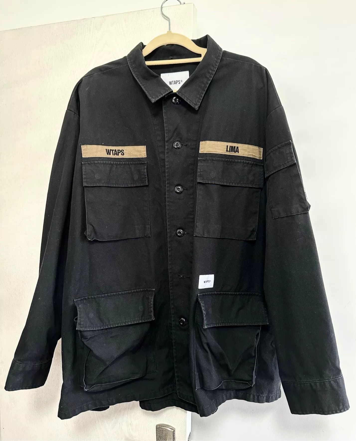Wtaps WTAPS Cotton Canvas Four-Pocket Jacket Size US L / EU 52-54 / 3 - 1 Thumbnail