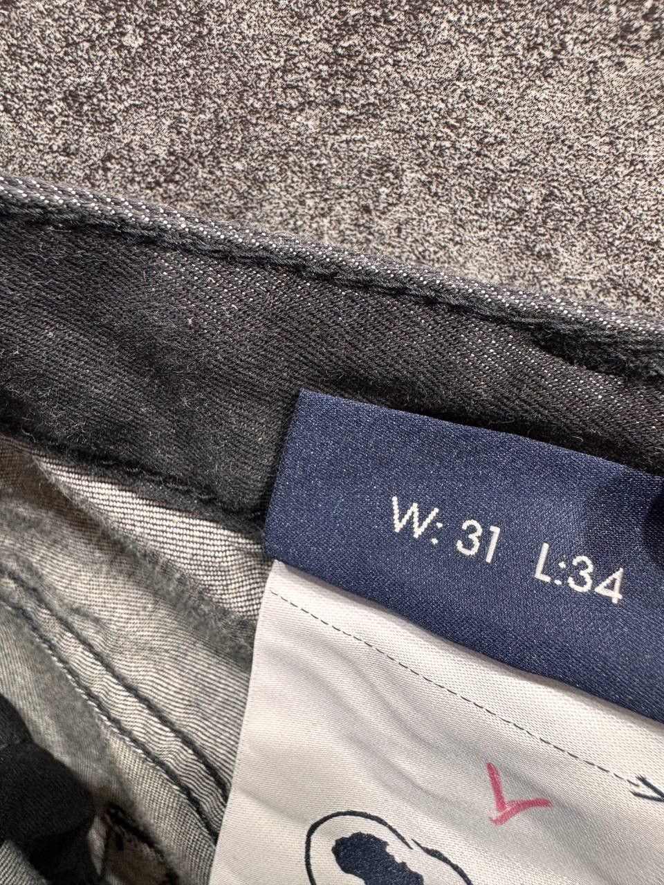 Armani Armani Jeans 8N6J45 Slim Fit Grey Shine Jeans Mens Size 31 Size US 31 - 13 Thumbnail