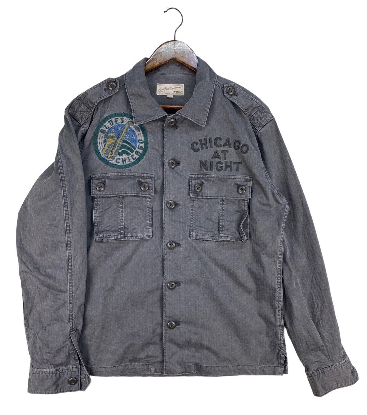 Avirex Avirex Windy City Military Jacket Size US L / EU 52-54 / 3 - 2 Thumbnail
