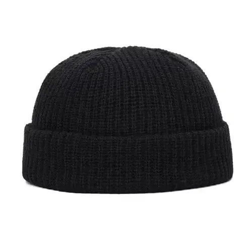 Anime Winter Warm Beanies Casual Short Thread Hip Hop Hat Size ONE SIZE - 2 Thumbnail