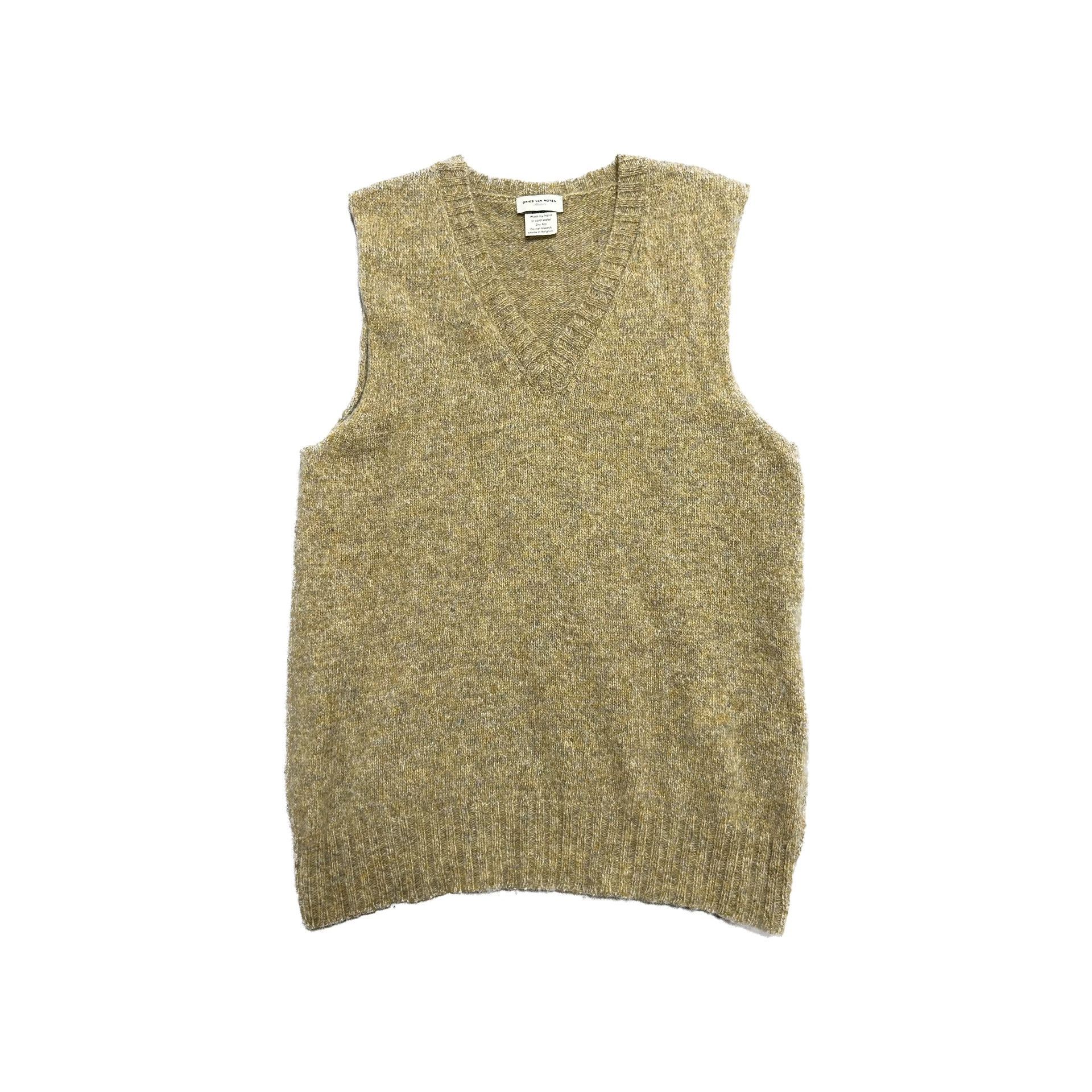 Dries Van Noten Dries Van Noten 1990s Sleeveless Knit Vest Size US M / EU 48-50 / 2 - 1 Thumbnail
