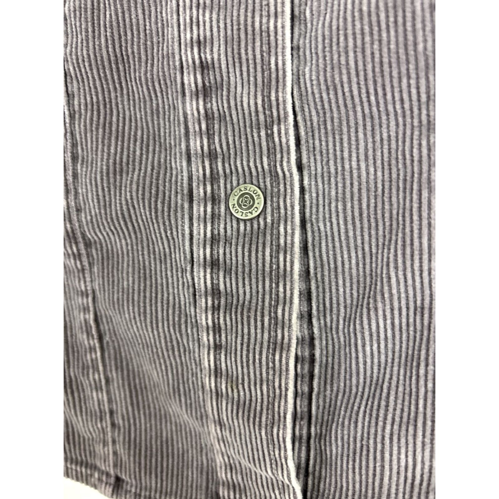 Vintage Caslon Jacket Women’s Corduroy Long Sleeve Purple Button Up Snap Pockets Casual Small Regular Coat Short Sleeve 19” 24.5” 22” Vintage No N/A Size S / US 4 / IT 40 - 7 Thumbnail