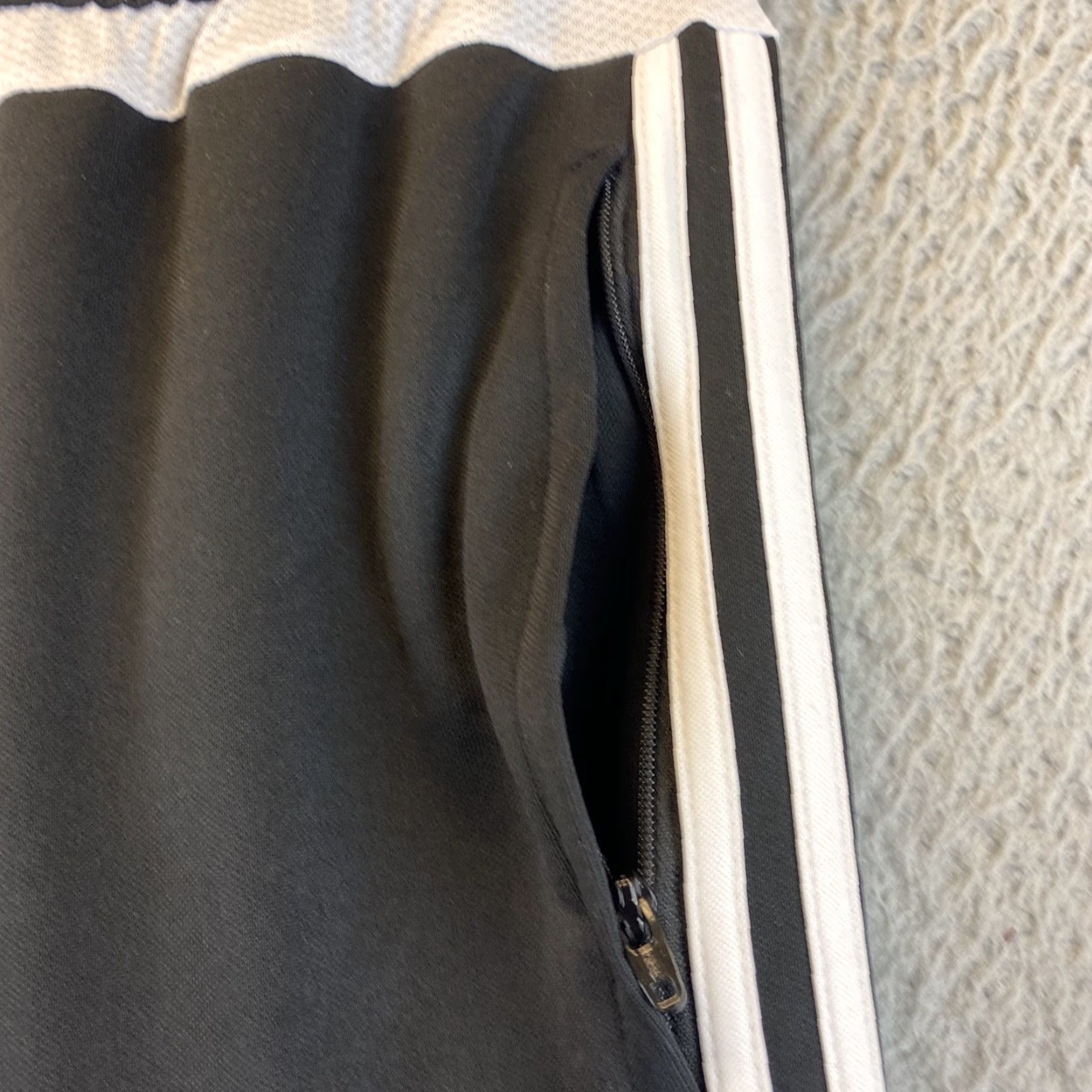 Adidas Adidas Climacool Womens Black w/ White Athletic Pants Ankle Zip Small 84-71 /79-34? Size 28" / US 6 / IT 42 - 5 Thumbnail