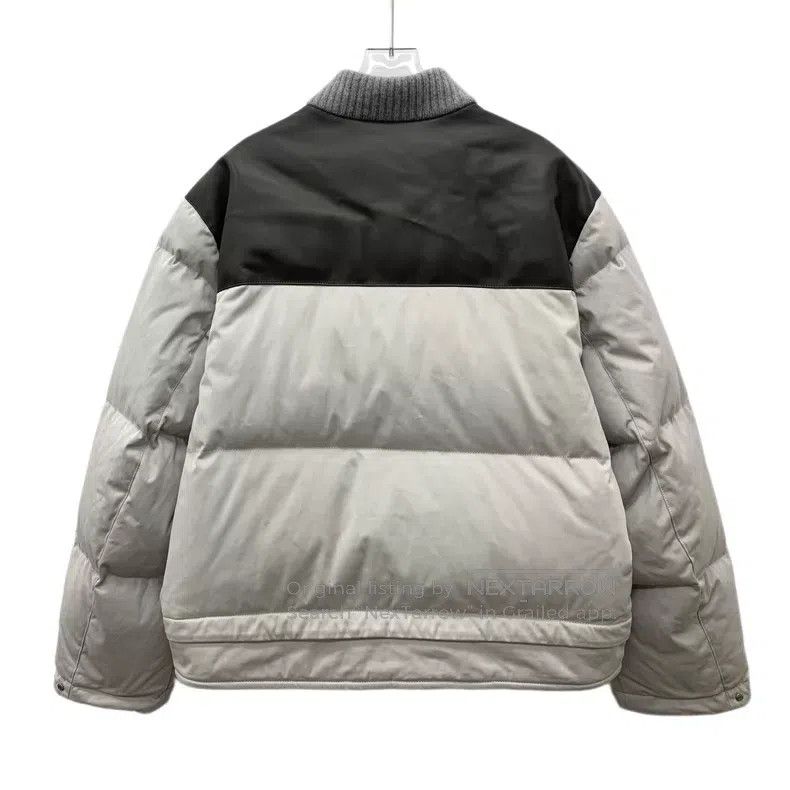 Fendi Fendi Color-Blocked Leather Patch Collar Zip-Up Long Sleev Size US L / EU 52-54 / 3 - 2 Thumbnail