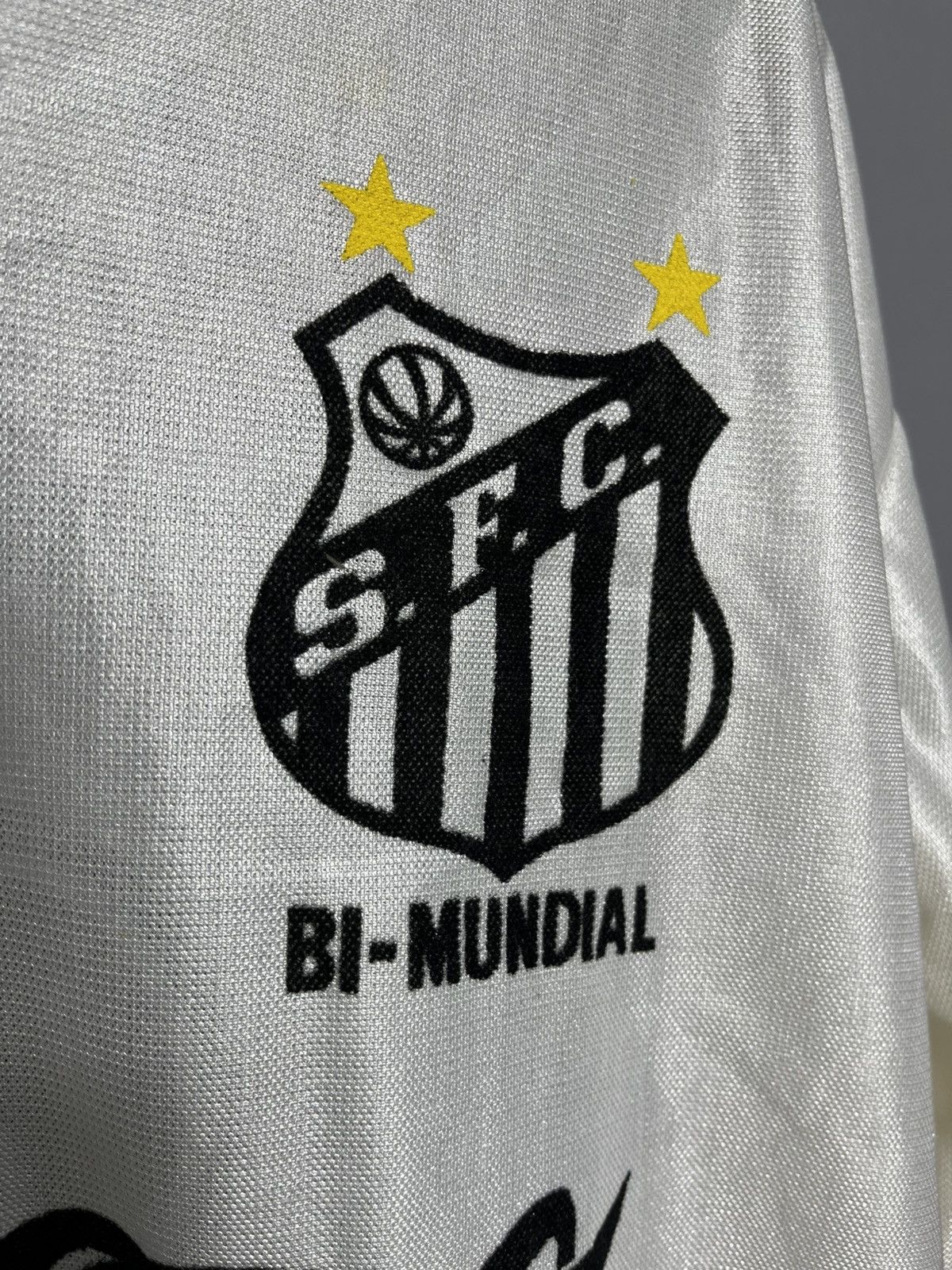 CCS Santos FC #8 1991 1992 home retro vintage cocacola Size US M / EU 48-50 / 2 - 6 Thumbnail