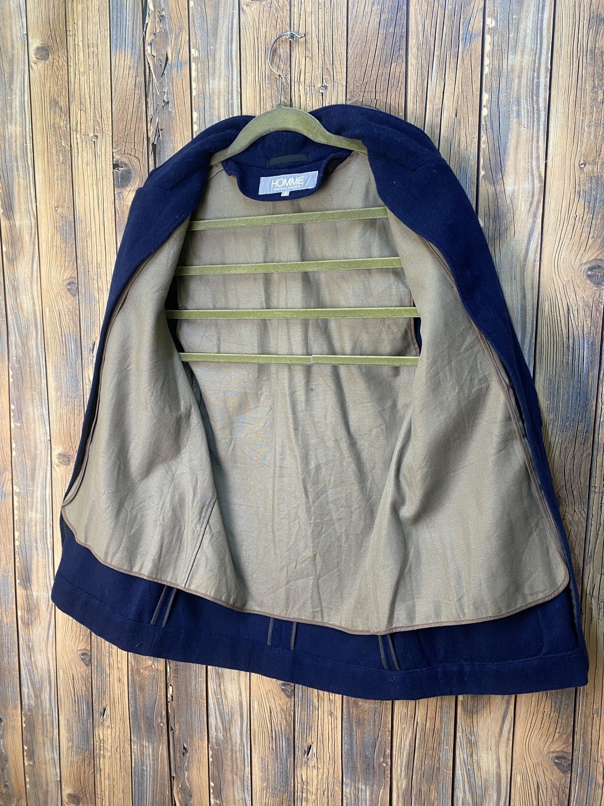 Comme des Garcons Homme × Comme des Garcons Homme Plus × Vintage Vintage comme des garcons woll single breasted jacket Size US S / EU 44-46 / 1 - 6 Thumbnail