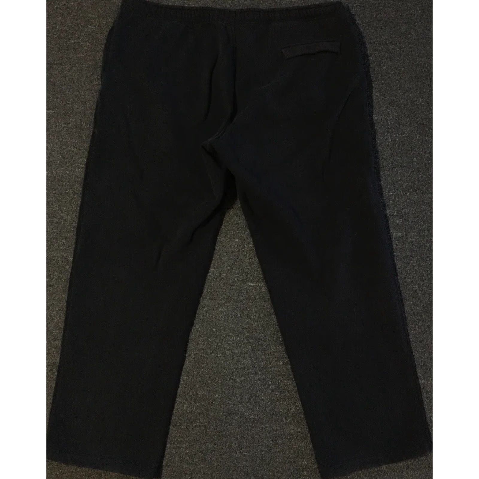 Nike VINTAGE Nike Sweatpants Swoosh Black XL Track Activewear Men 90s Grunge Hip Hop Basketball Travis Scott 90s Size US 36 / EU 52 - 4 Thumbnail