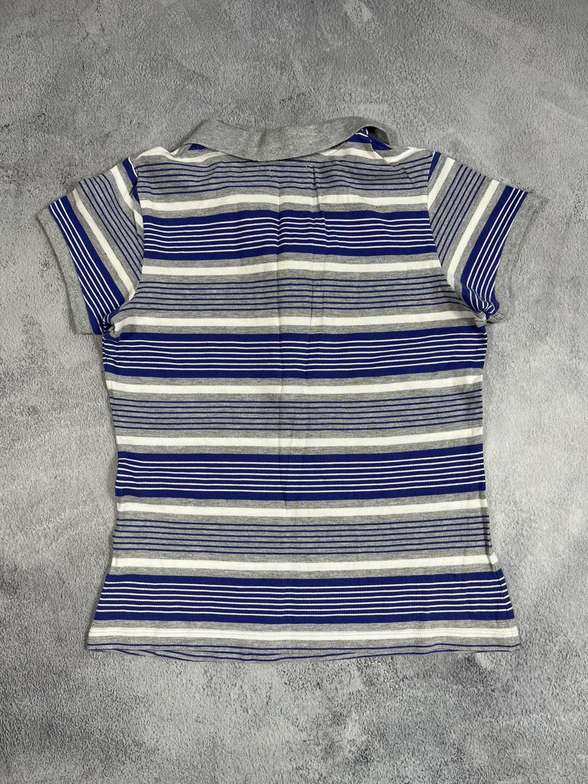 Fila × Vintage Vintage Y2K Fila striped polo t-shirt streetwear size XL Size XL / US 12-14 / IT 48-50 - 5 Thumbnail