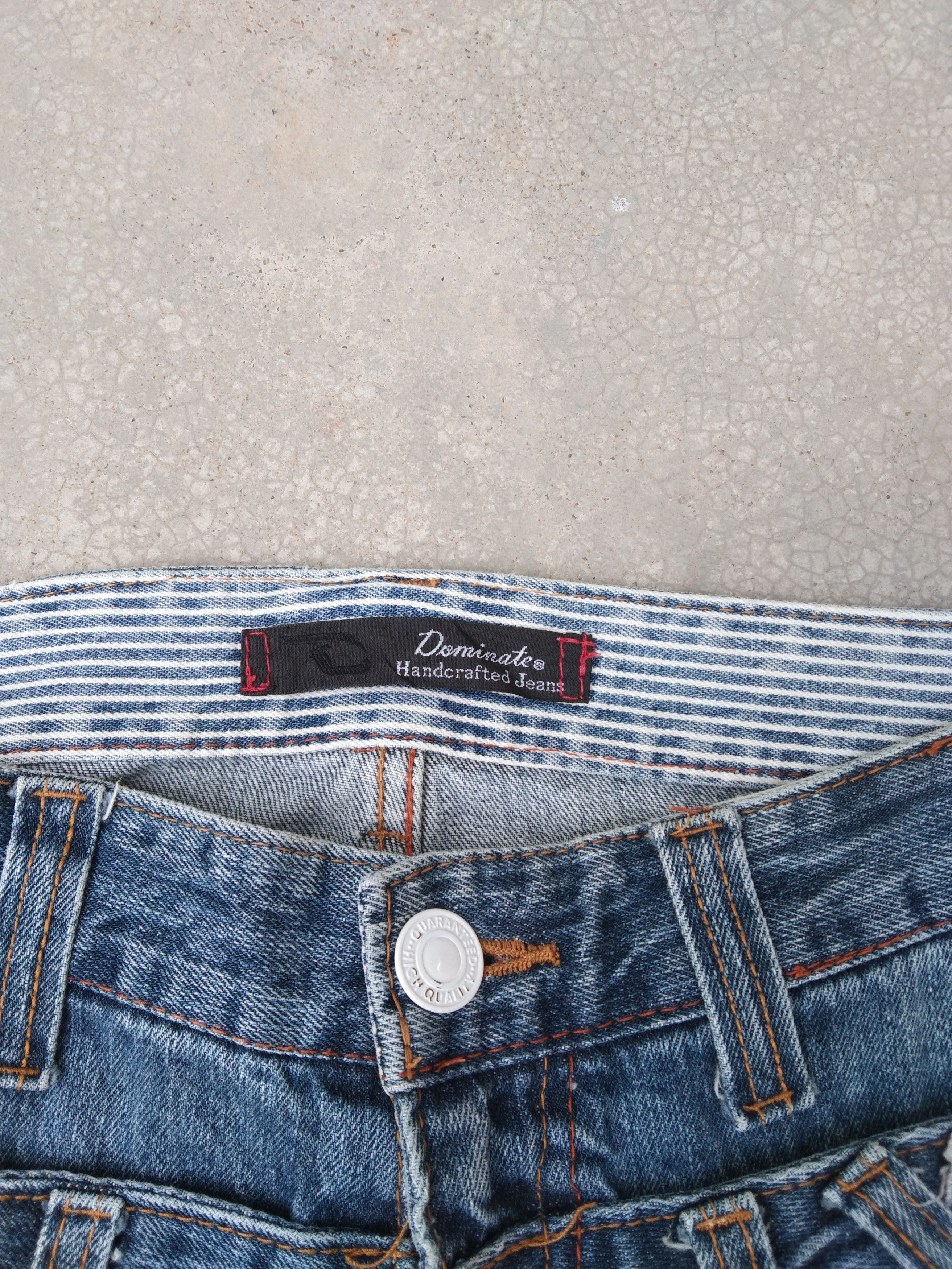 Japanese Brand Vintage Engineered Jeans Double Waist Japanese Denim 31x31.5 Size US 31 - 8 Thumbnail